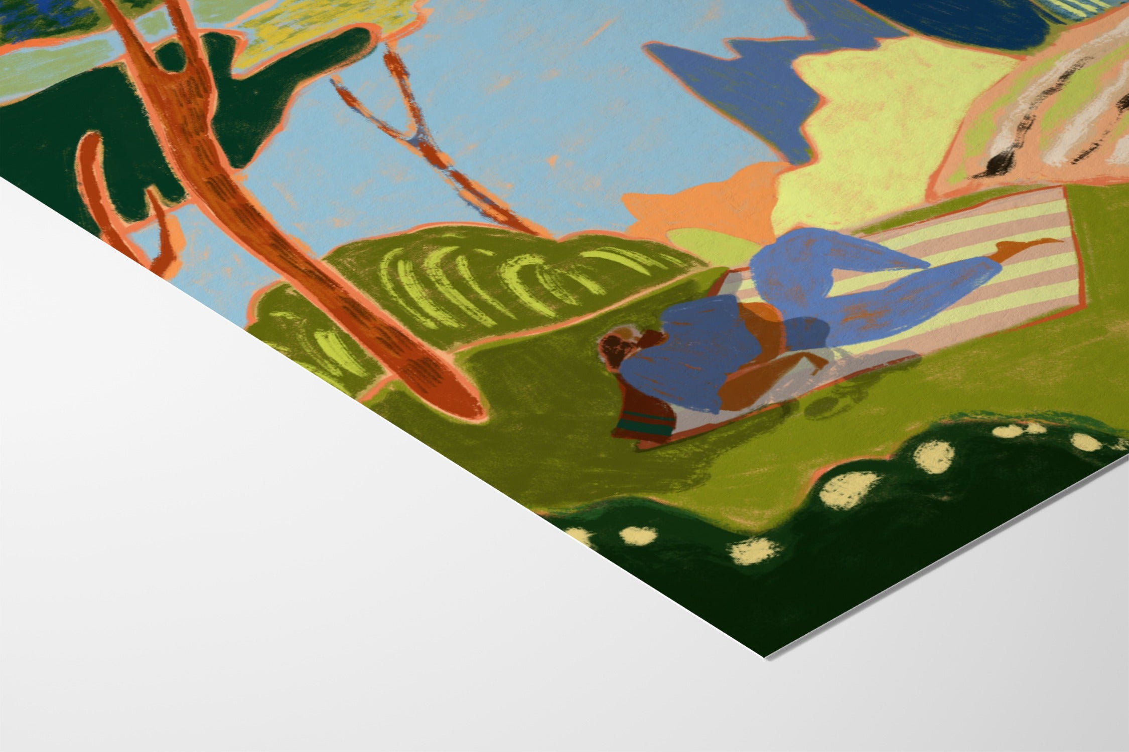 Respire - Arty Guava - Fine Art Paper 200gsm |frame=Fine Art Paper 200gsm|