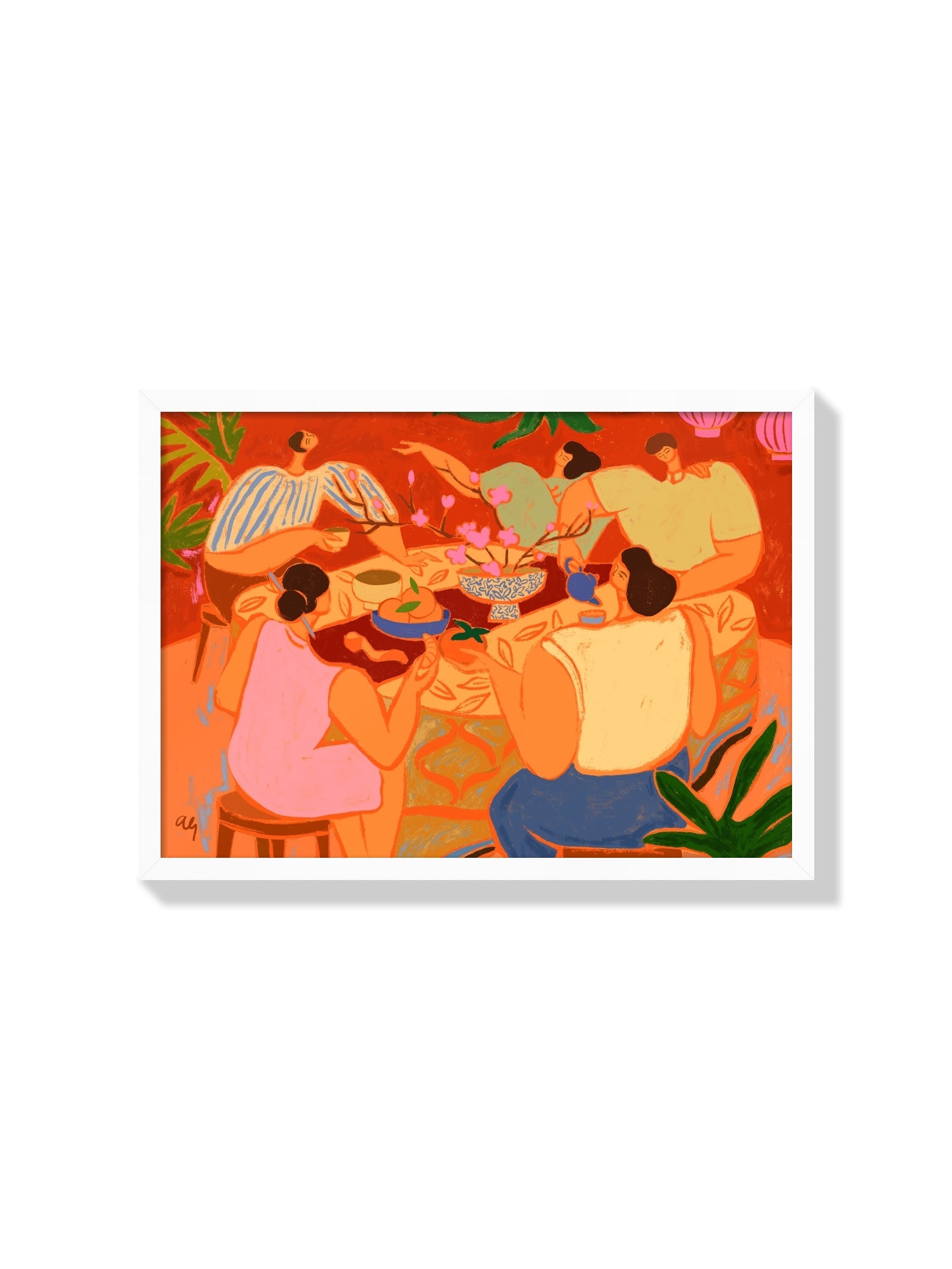 Reunion - Arty Guava - White Frame |frame=White Frame|