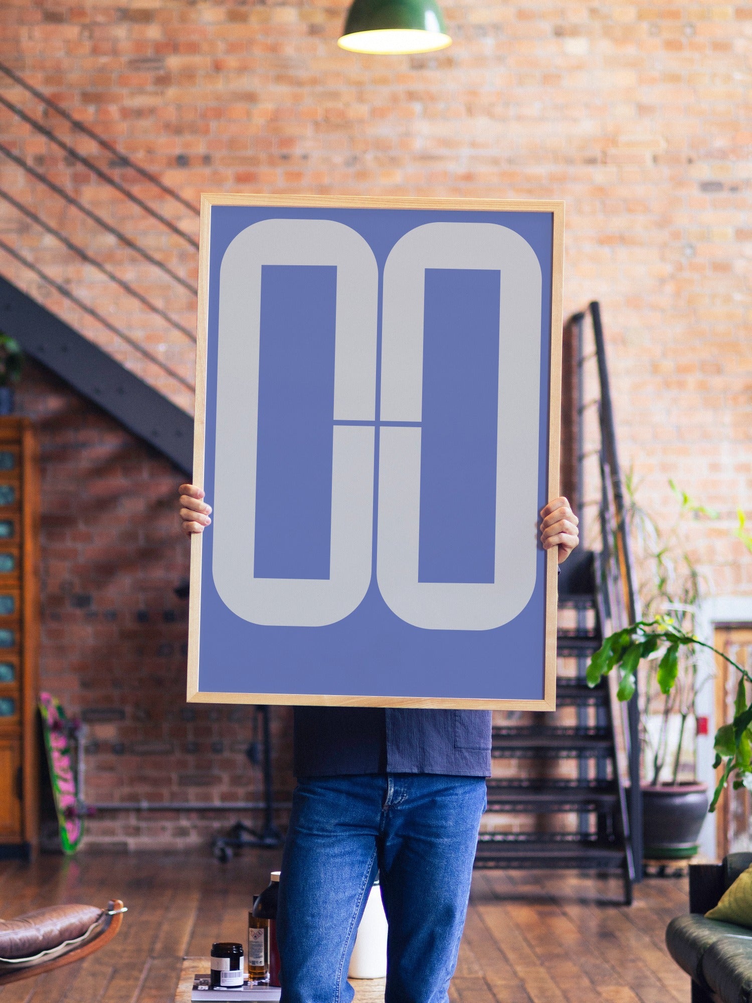 STRACT 1 - Linus Lohoff - A1 - Natural Wood Frame |frame=A1 - Natural Wood Frame| |type=lifestyle|
