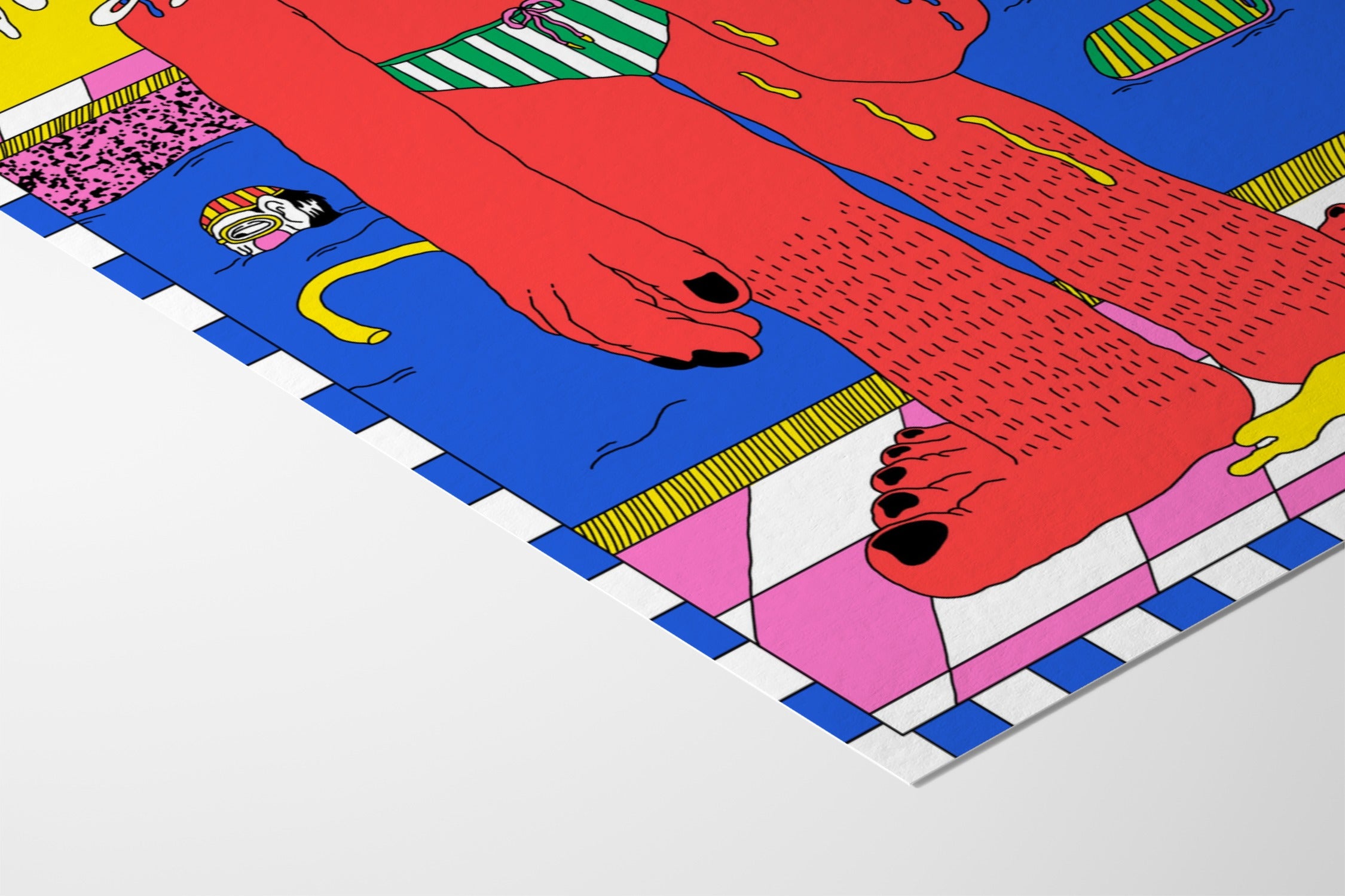 SUMMER VACATION - Justine Jossart - Fine Art Paper 200gsm |frame=Fine Art Paper 200gsm|