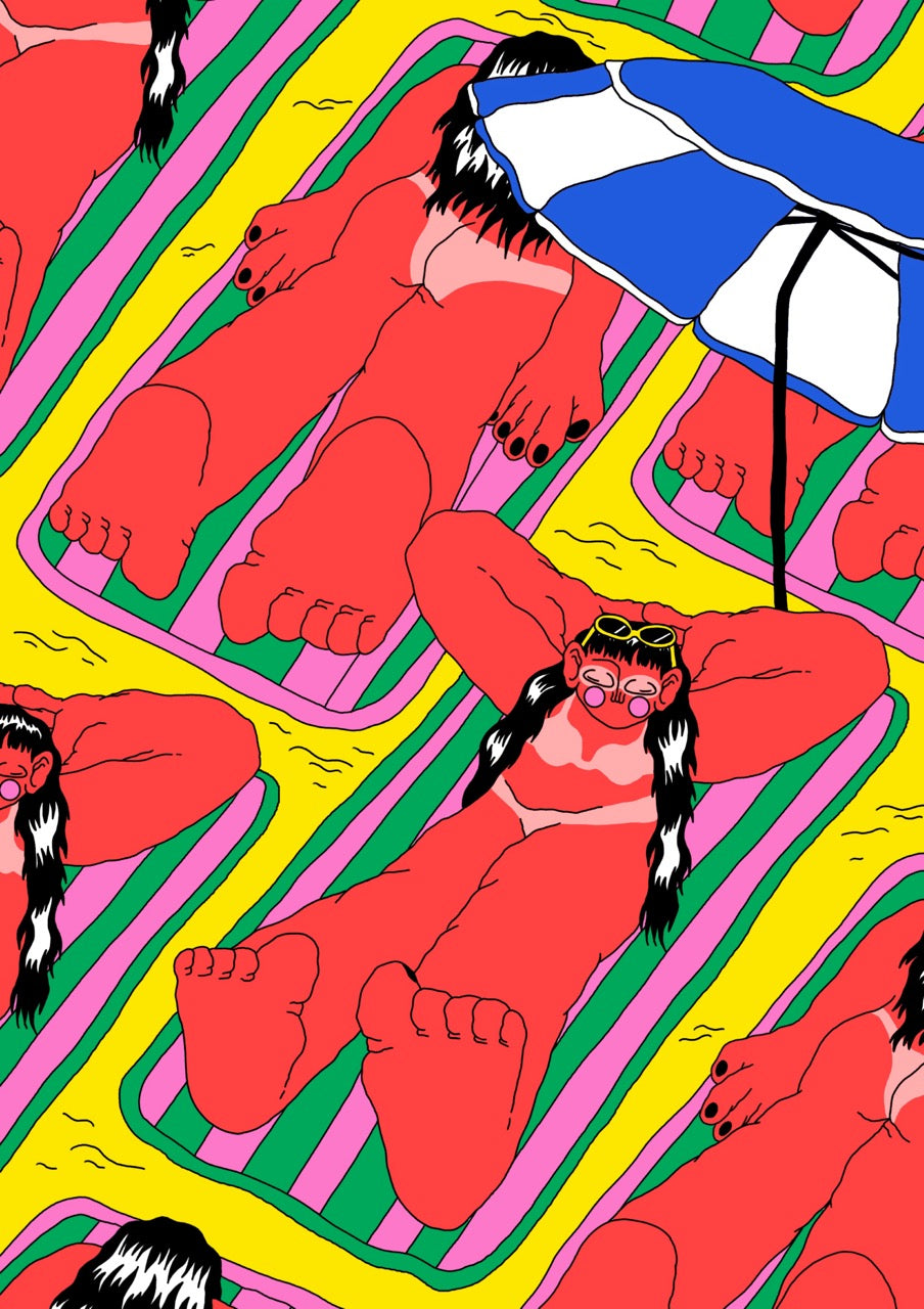 SUNBURN IN MIAMI - Justine Jossart