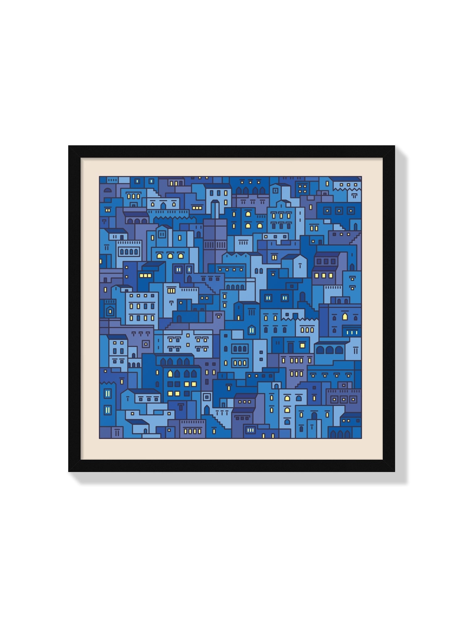 Settlements 04 – Chefchaouen, Morocco - Rick Crane - Black Frame |frame=Black Frame|