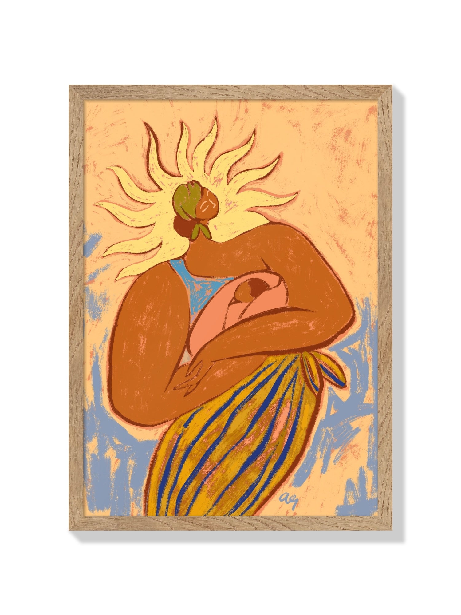 She Is The Sun - Arty Guava - Natural Frame |frame=Natural Frame|