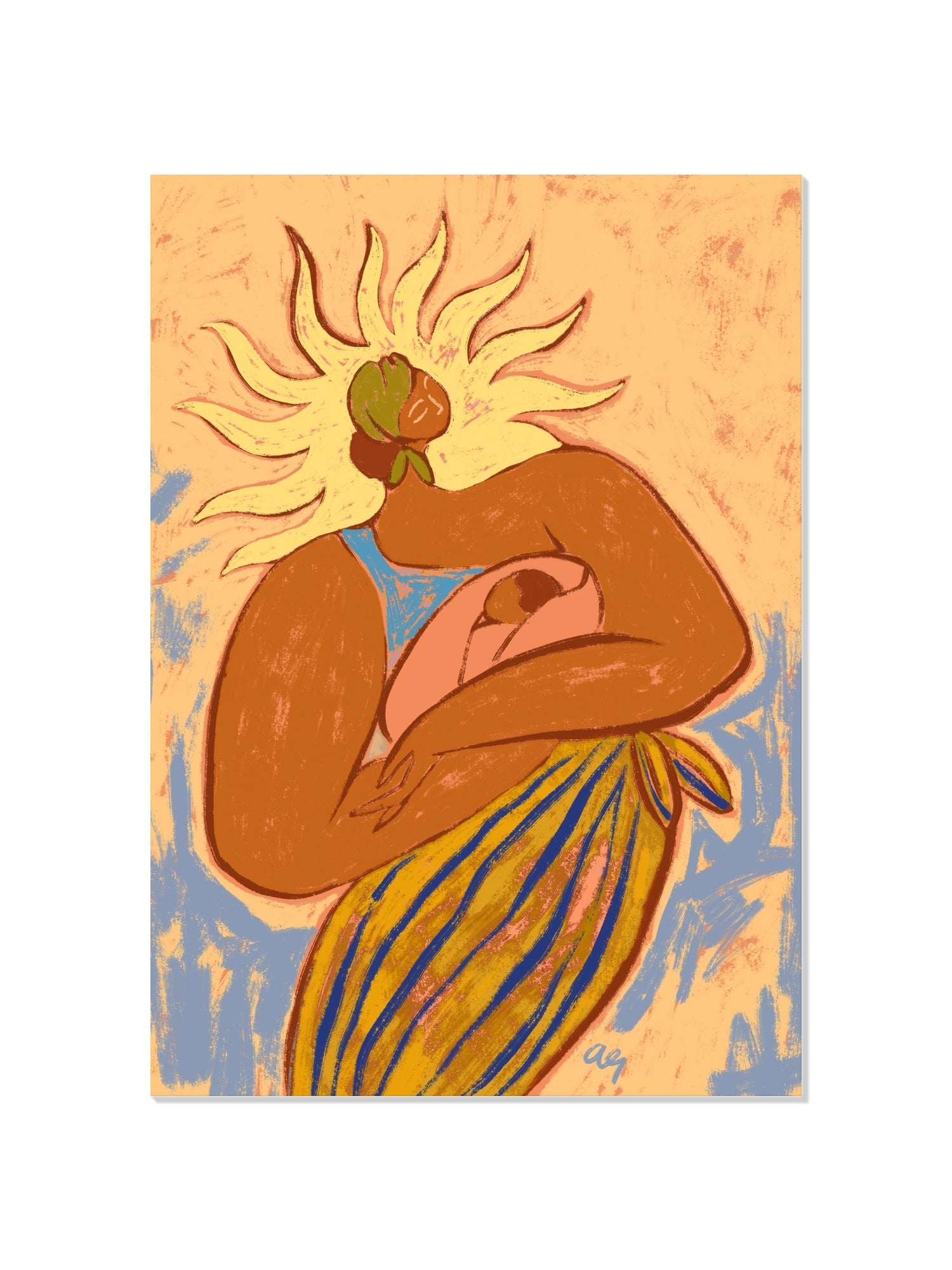 She Is The Sun - Arty Guava - Unframed |frame=Unframed|