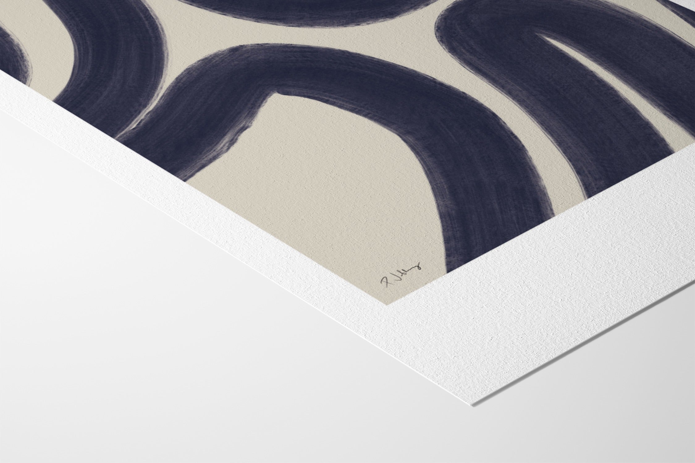 Simple Strokes IIII - Hahnemuhle German Etching 310gsm |frame=Hahnemuhle German Etching 310gsm|