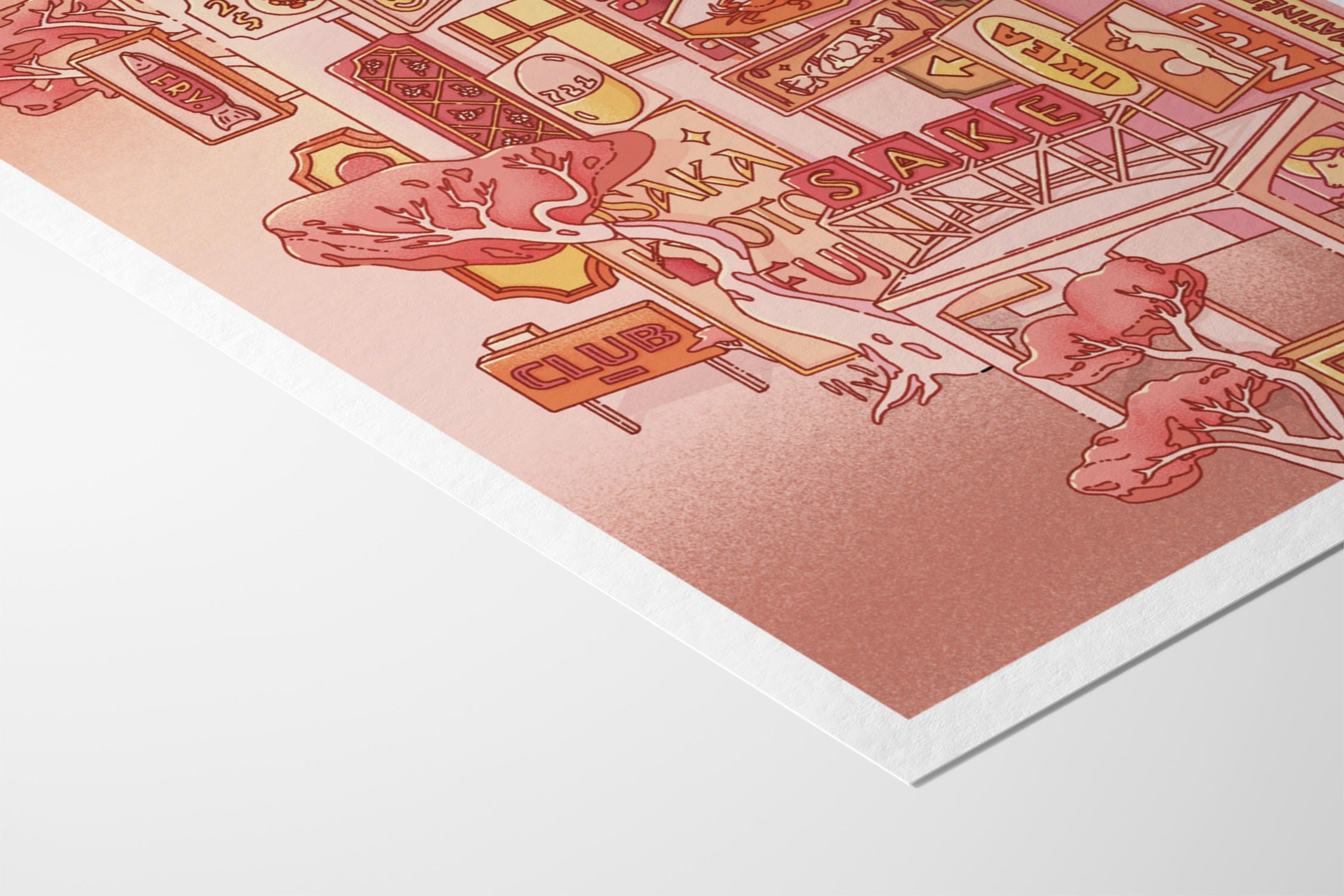 Sunset - Forest of Consumables II - Laurenleely - Fine Art Paper 200gsm |frame=Fine Art Paper 200gsm|