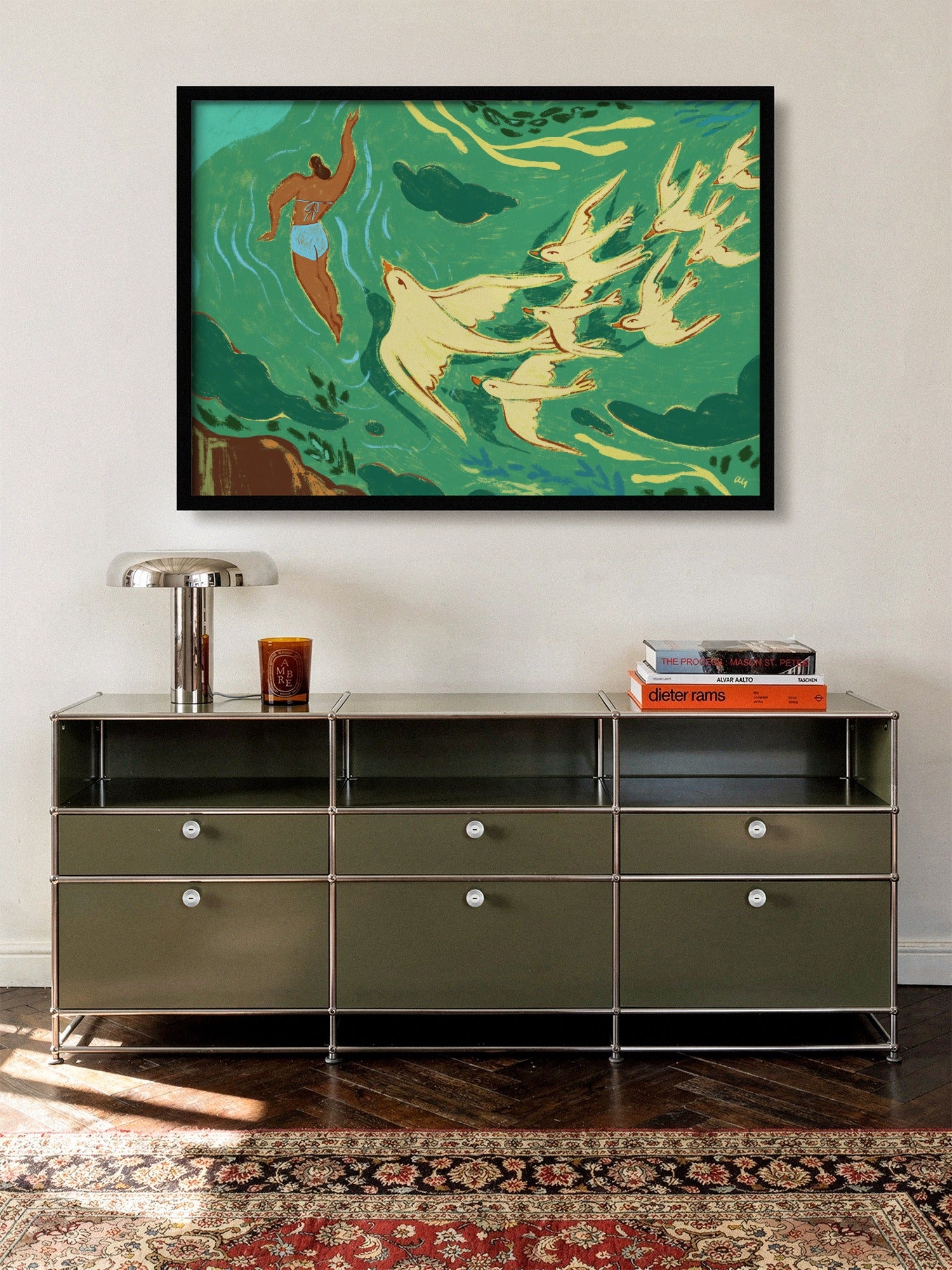 Swept Away - Arty Guava - A_L_Black_140726 [Style = A_L_Black_140726] |frame=A_L_Black_140726| |type=lifestyle|