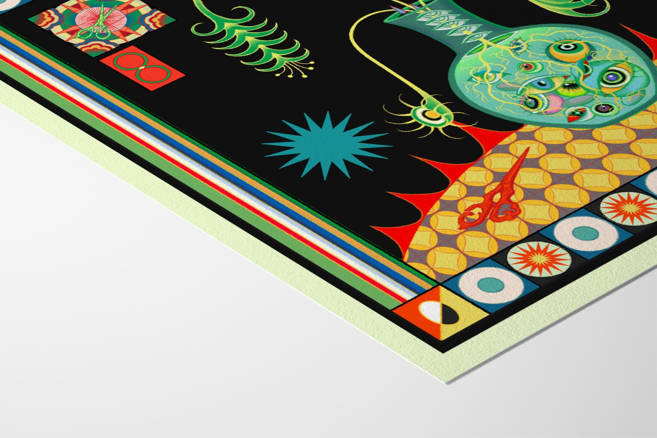 The Crow and the Pitcher of Tears - Night - Toma Nguyễn - Hahnemuhle German Etching 310gsm |frame=Hahnemuhle German Etching 310gsm|