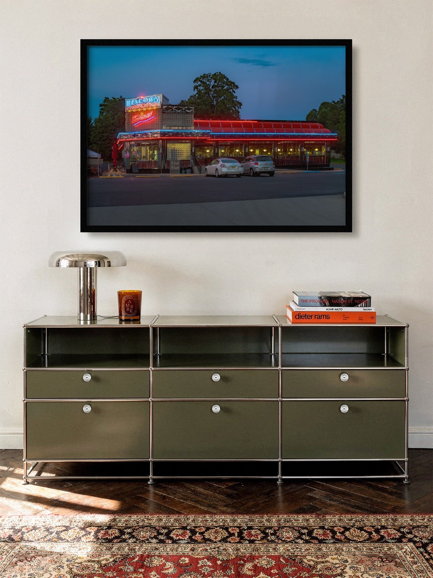 The Meadows Diner - Leland Foster - A_L_Black_140726 [Style = A_L_Black_140726] |frame=A_L_Black_140726| |type=lifestyle|
