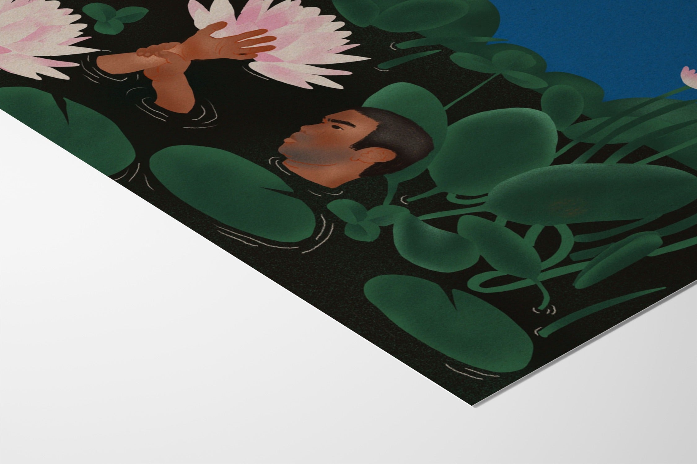 The Pond - Bel Mehta - Fine Art Paper 200gsm |frame=Fine Art Paper 200gsm|