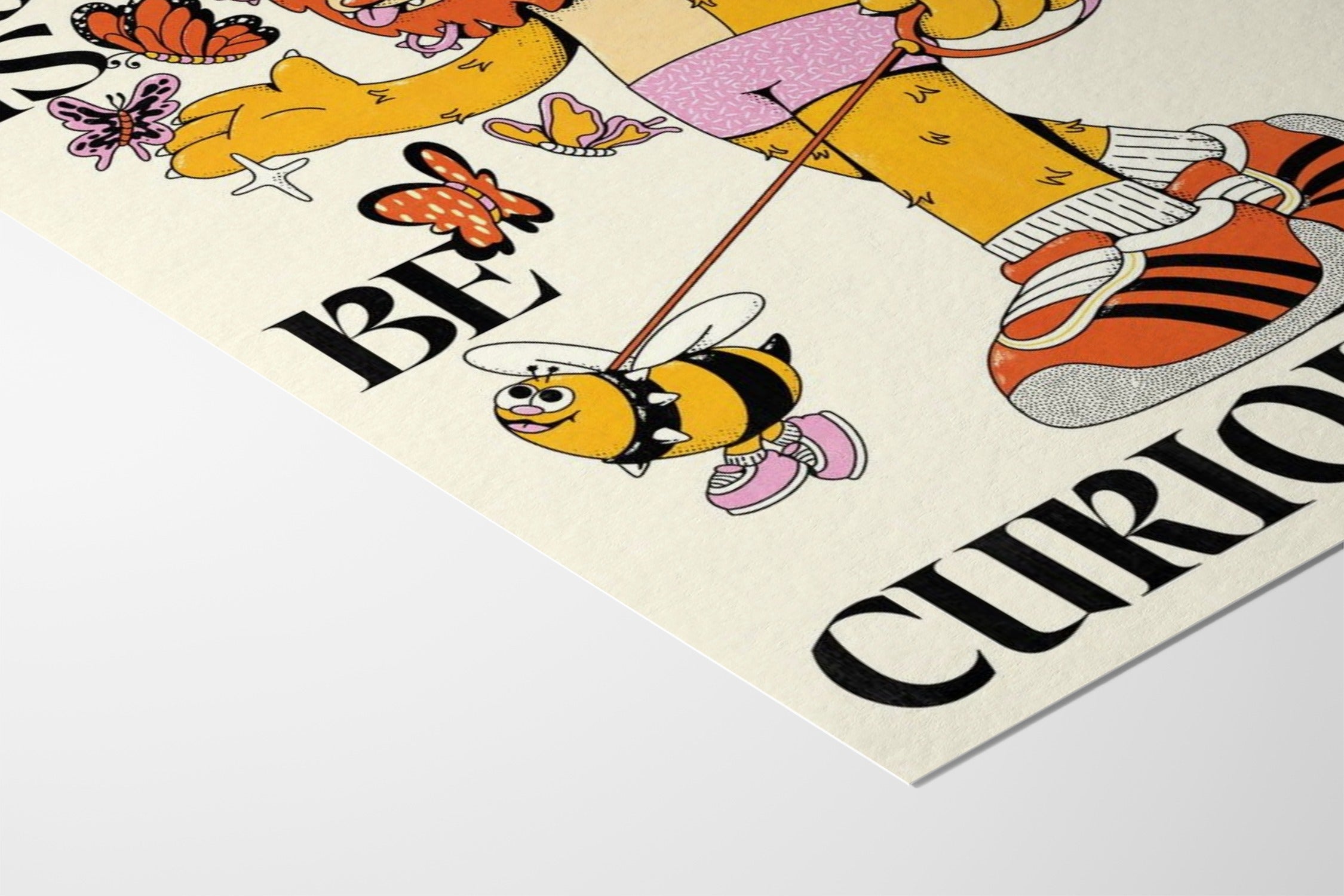To Be Kind Is To Be Curious - My Sunbeam - Fine Art Paper 200gsm |frame=Fine Art Paper 200gsm|