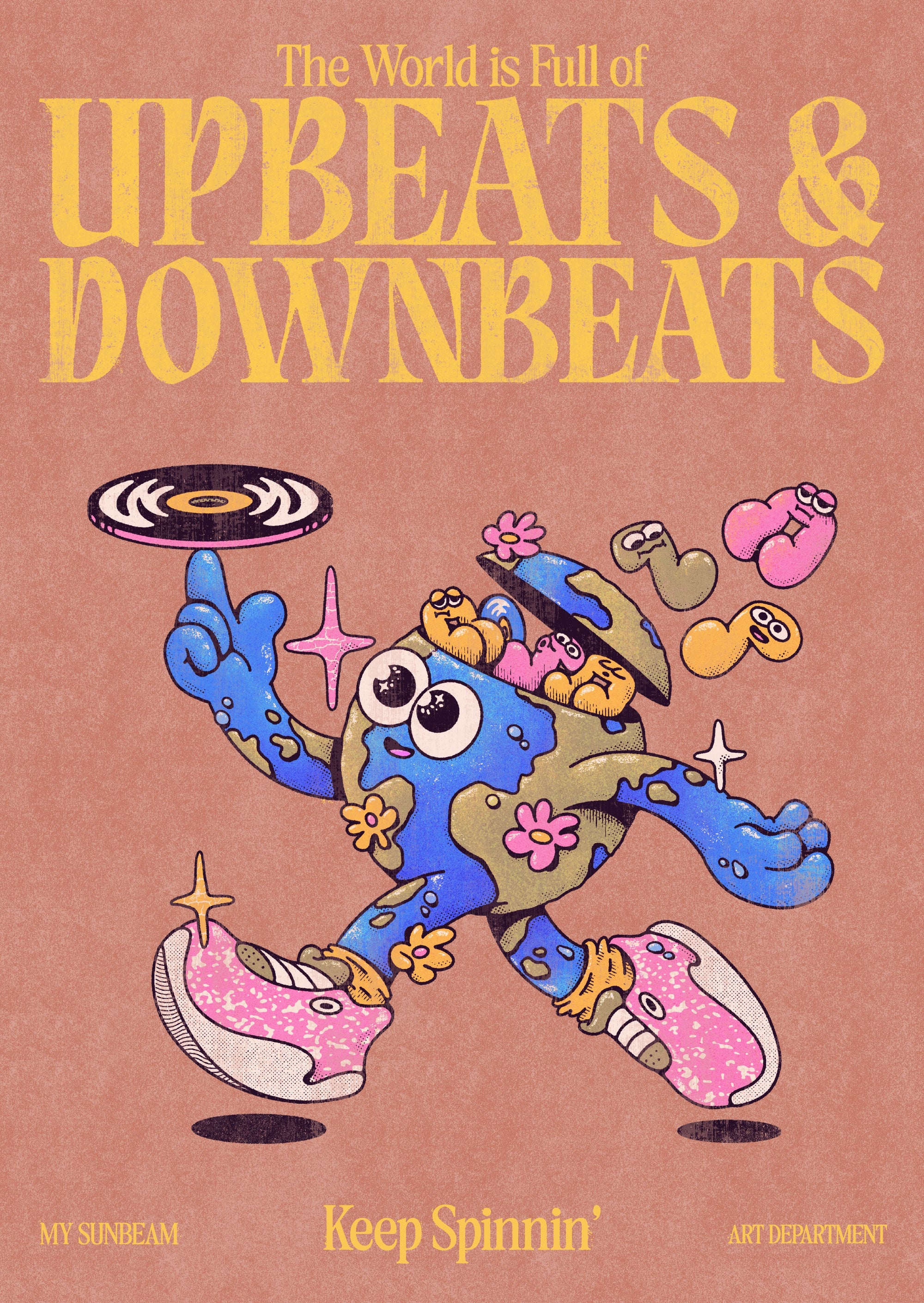 Upbeats & Downbeats - Retro Brown - My Sunbeam