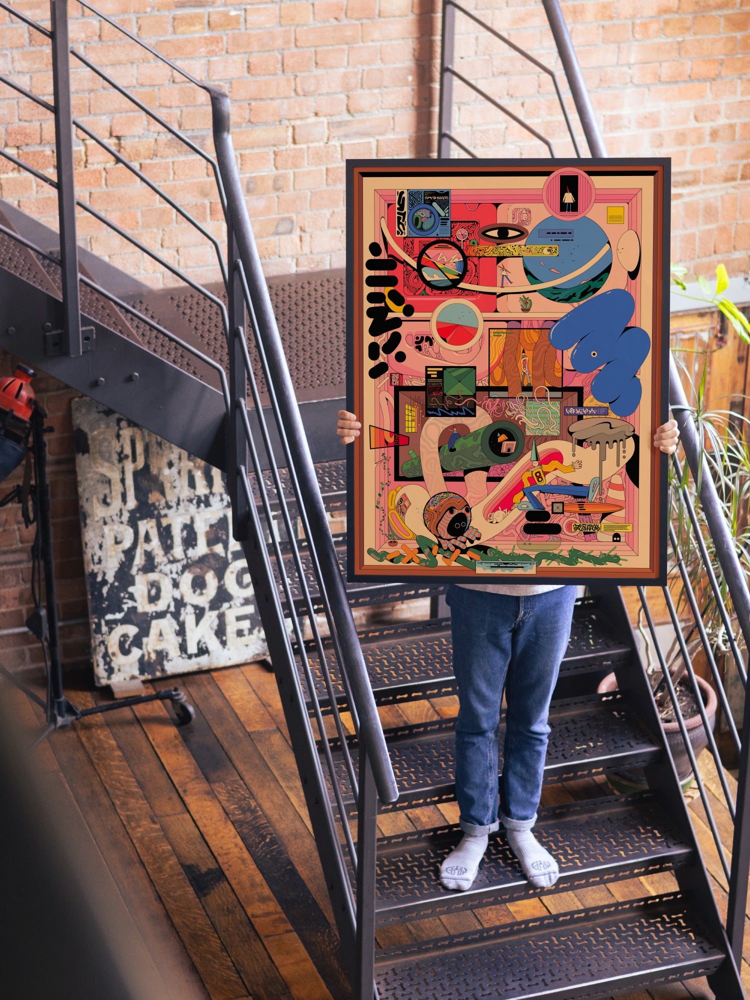 Vartz - Ori Toor - 30" x 40" Frame |frame=30" x 40" Frame| |type=lifestyle|