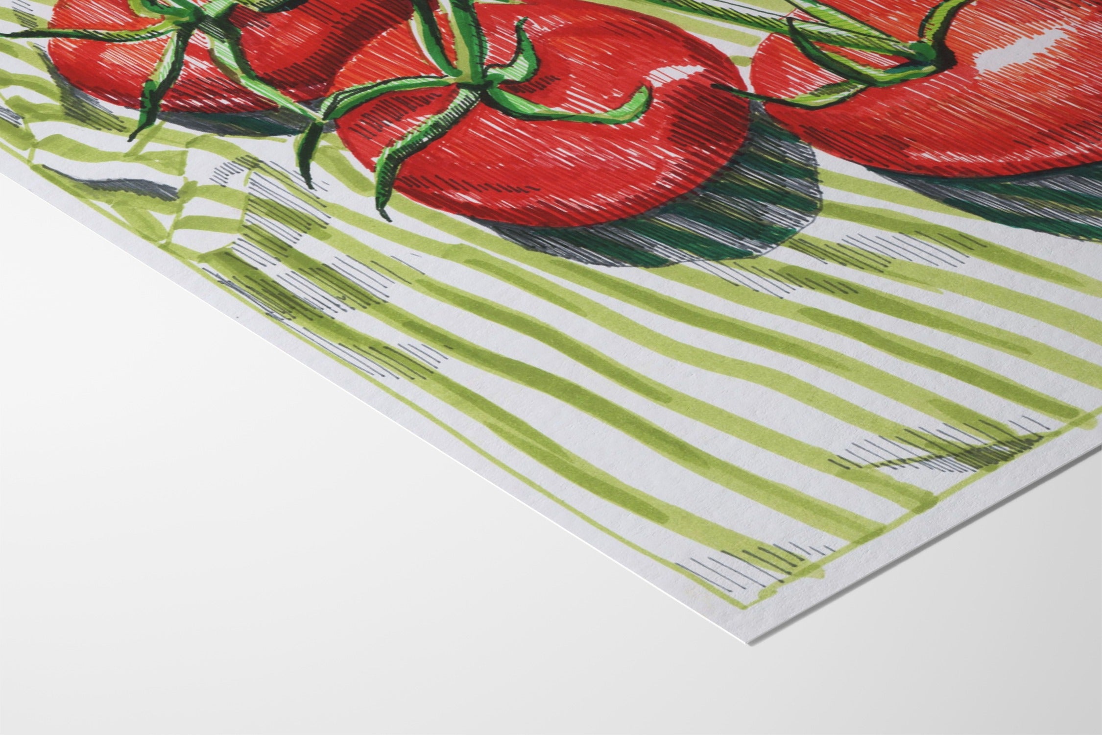Vine Tomatoes - Emma Louise - Fine Art Paper 200gsm |frame=Fine Art Paper 200gsm|