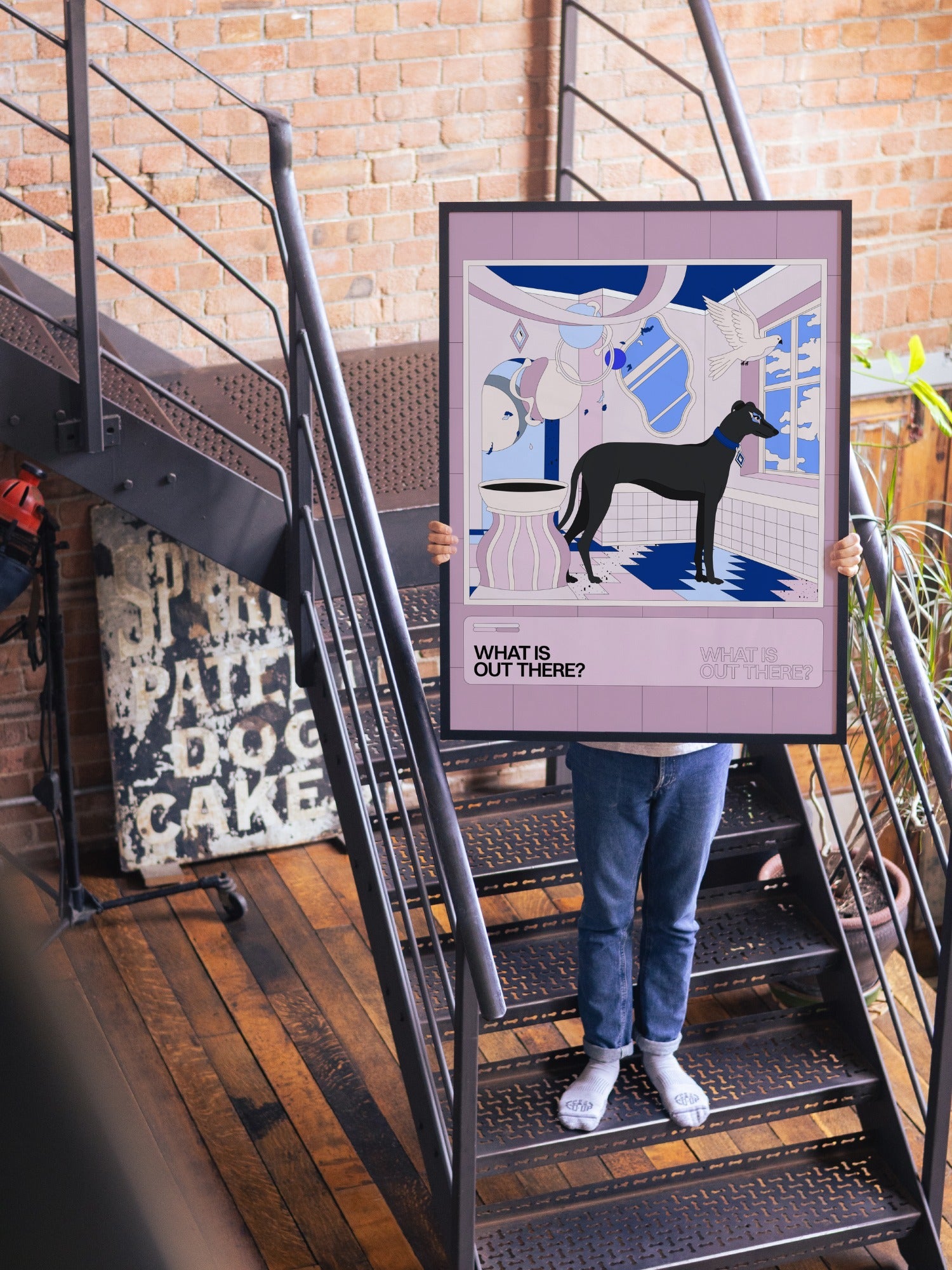 What Is Out There? - Vladimir Hadžić - 30" x 40" Frame |frame=30" x 40" Frame| |type=lifestyle|