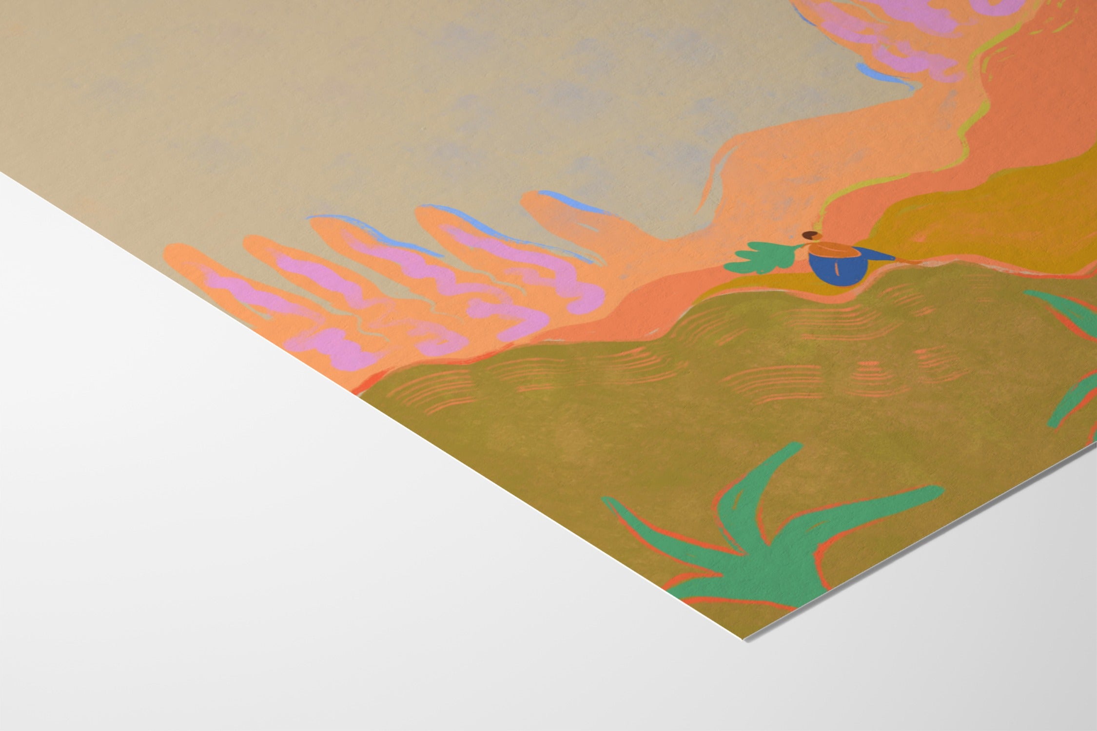 Wide Open Spaces - Arty Guava - Fine Art Paper 200gsm |frame=Fine Art Paper 200gsm|