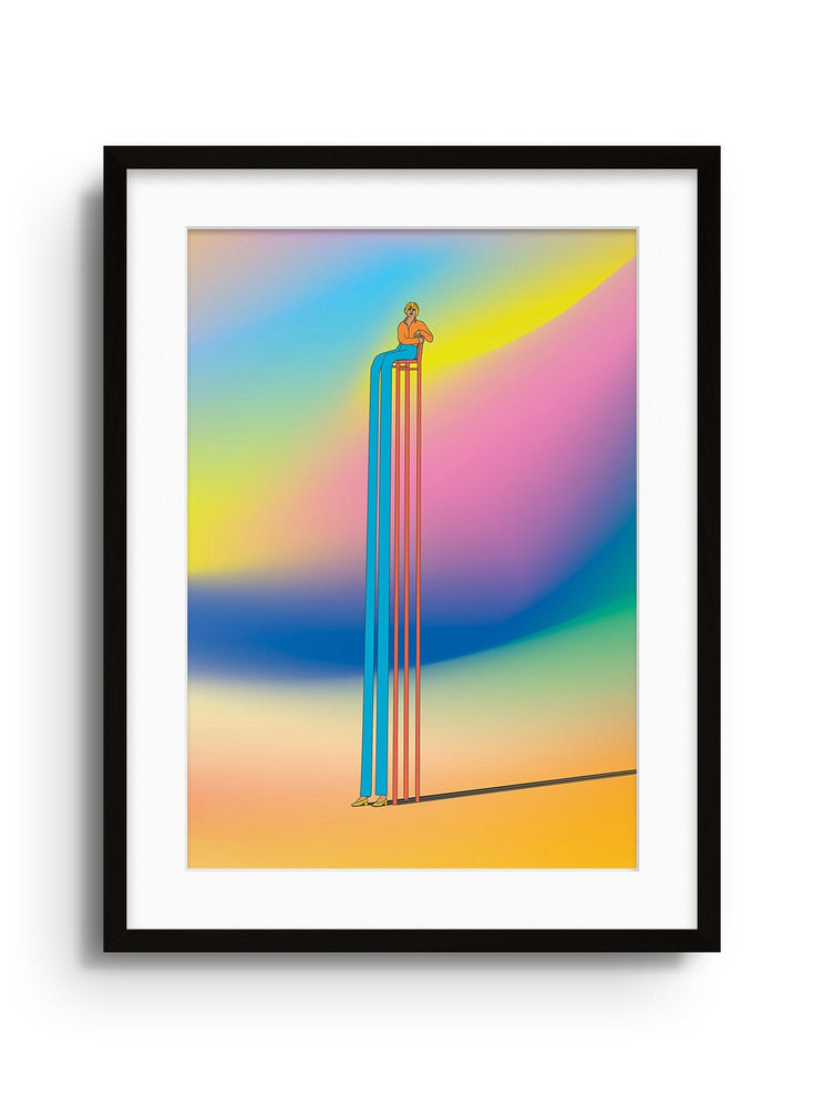 A Very Brief Pause - Seba Cestaro - East Side Studio - Art Prints