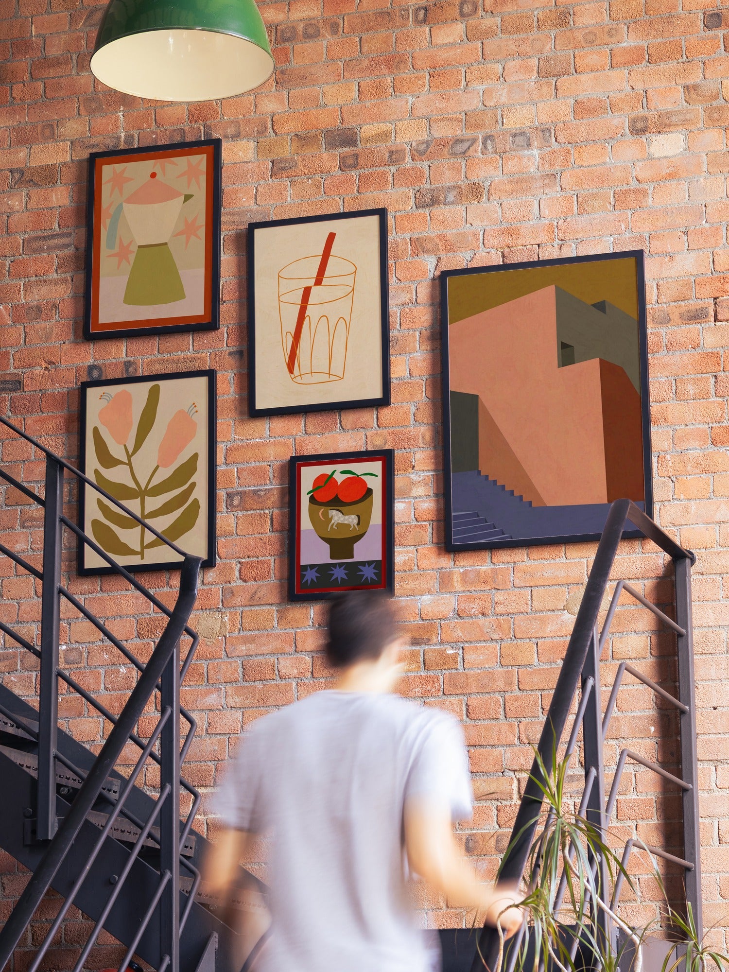 Oranges In A Vase - Sophie Deller — Gallery WALL  [Style = Lifestyle]