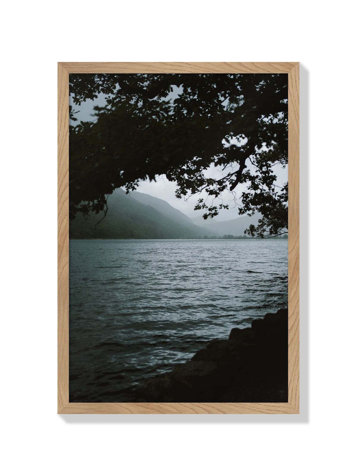 Misty Lake Morning - Jonny Gleason - Natural Frame |frame=Natural Frame|