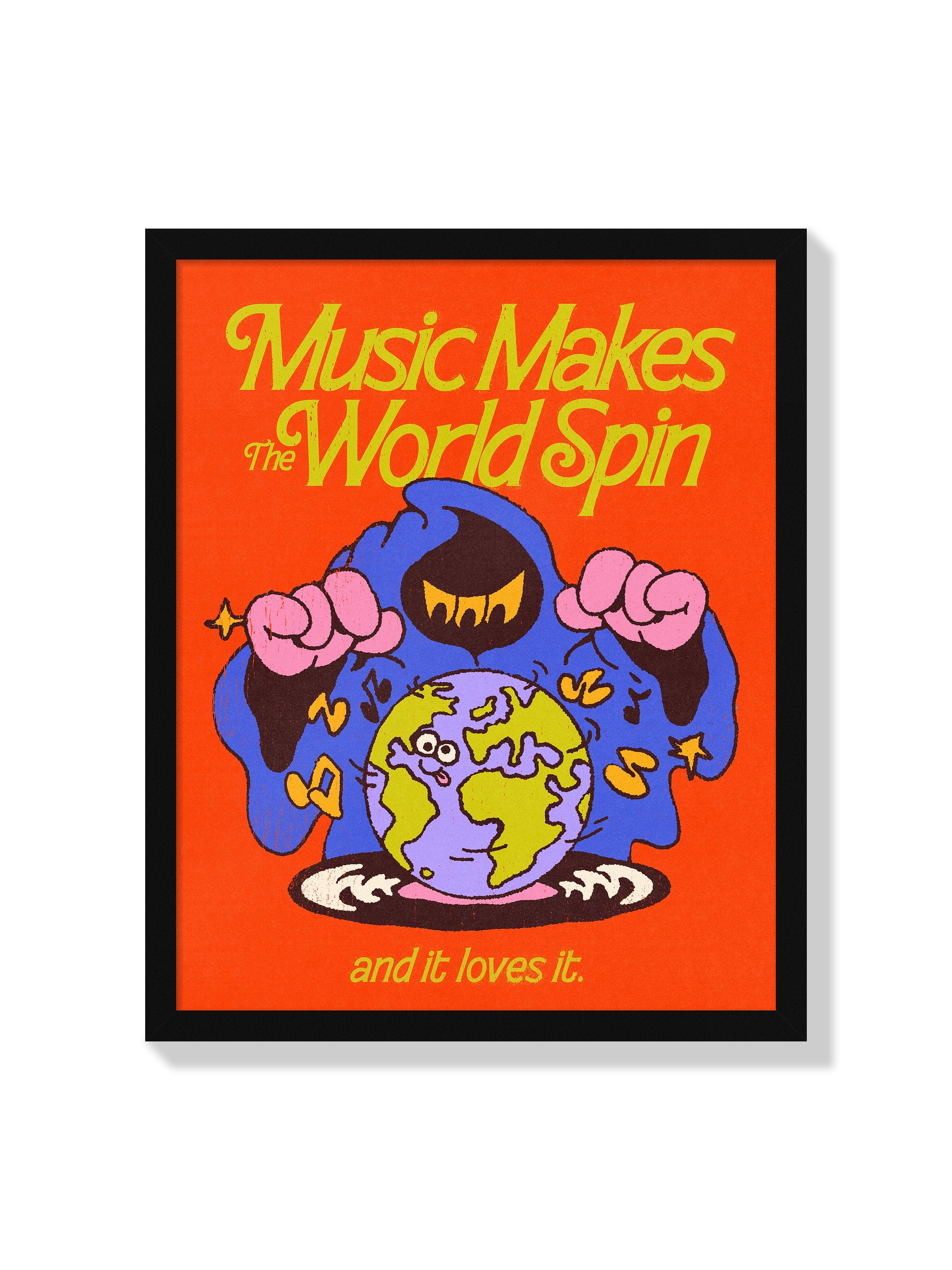 Music Makes The World Spin - My Sunbeam - Black Frame |frame=Black Frame|