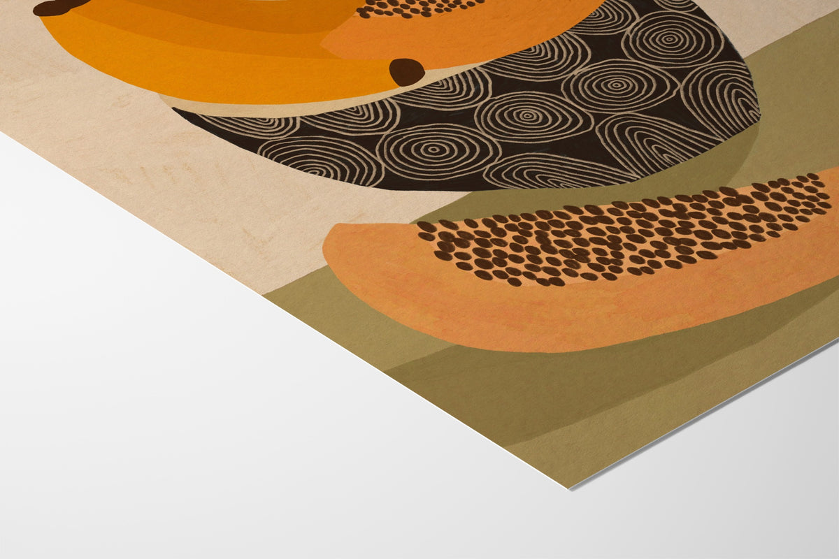 Exotic Fruits - Sophie Deller  - Fine Art Paper 200gsm |type=paper|