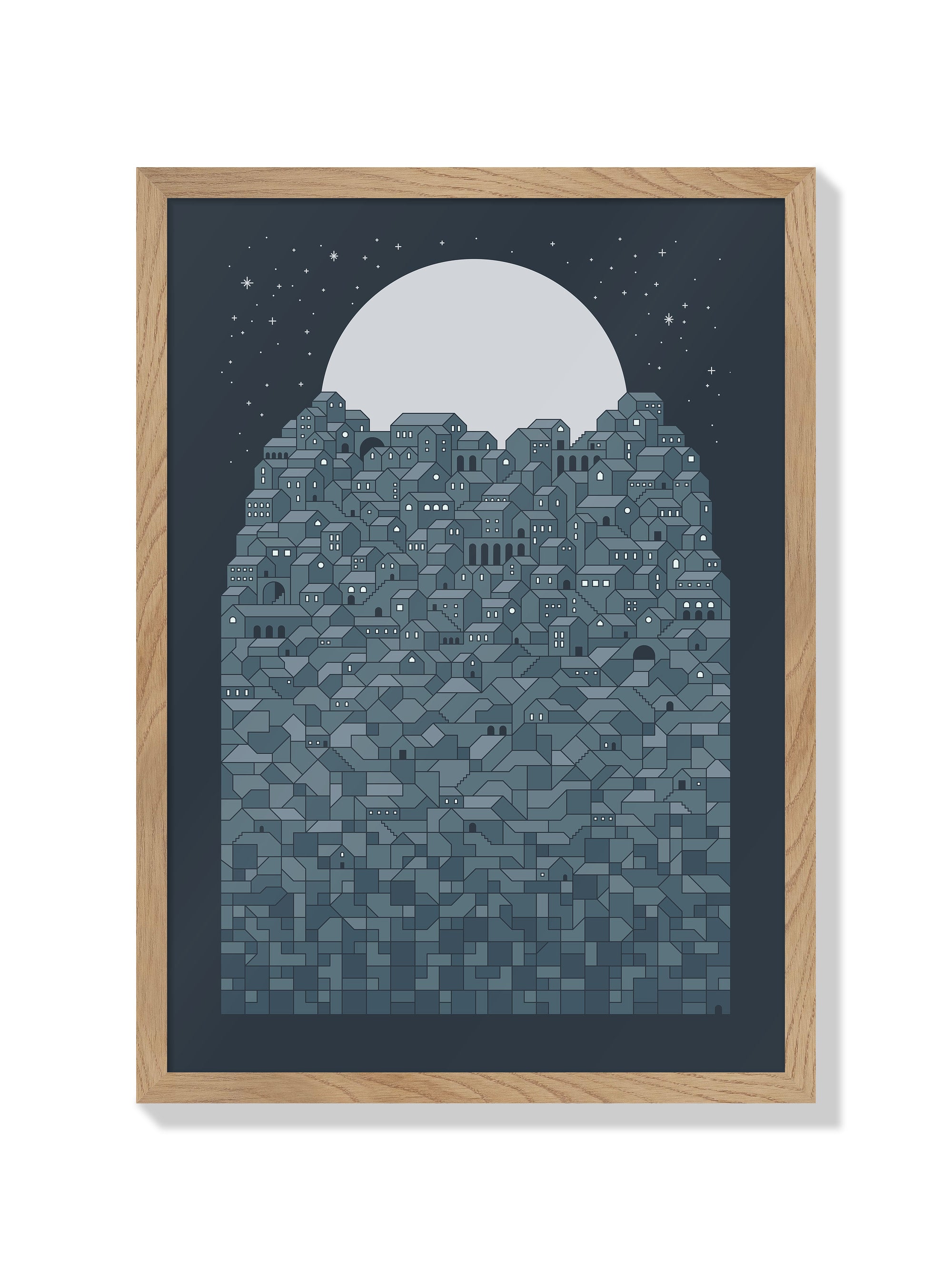 City Blocks - Rick Crane - Natural Frame |frame=Natural Frame|