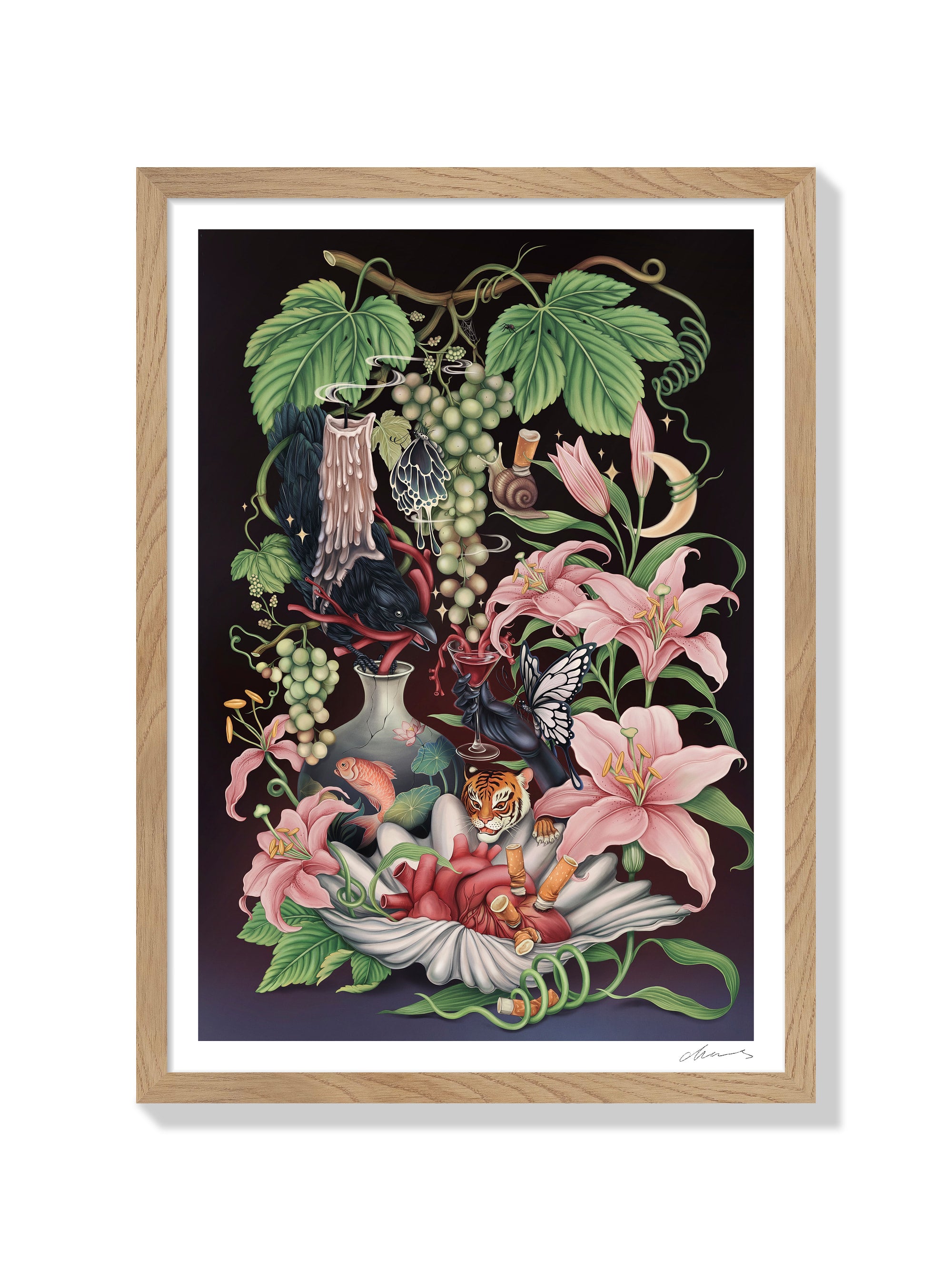 The Last Toast Signed - Chloe Shao - Natural Frame |frame=Natural Frame|