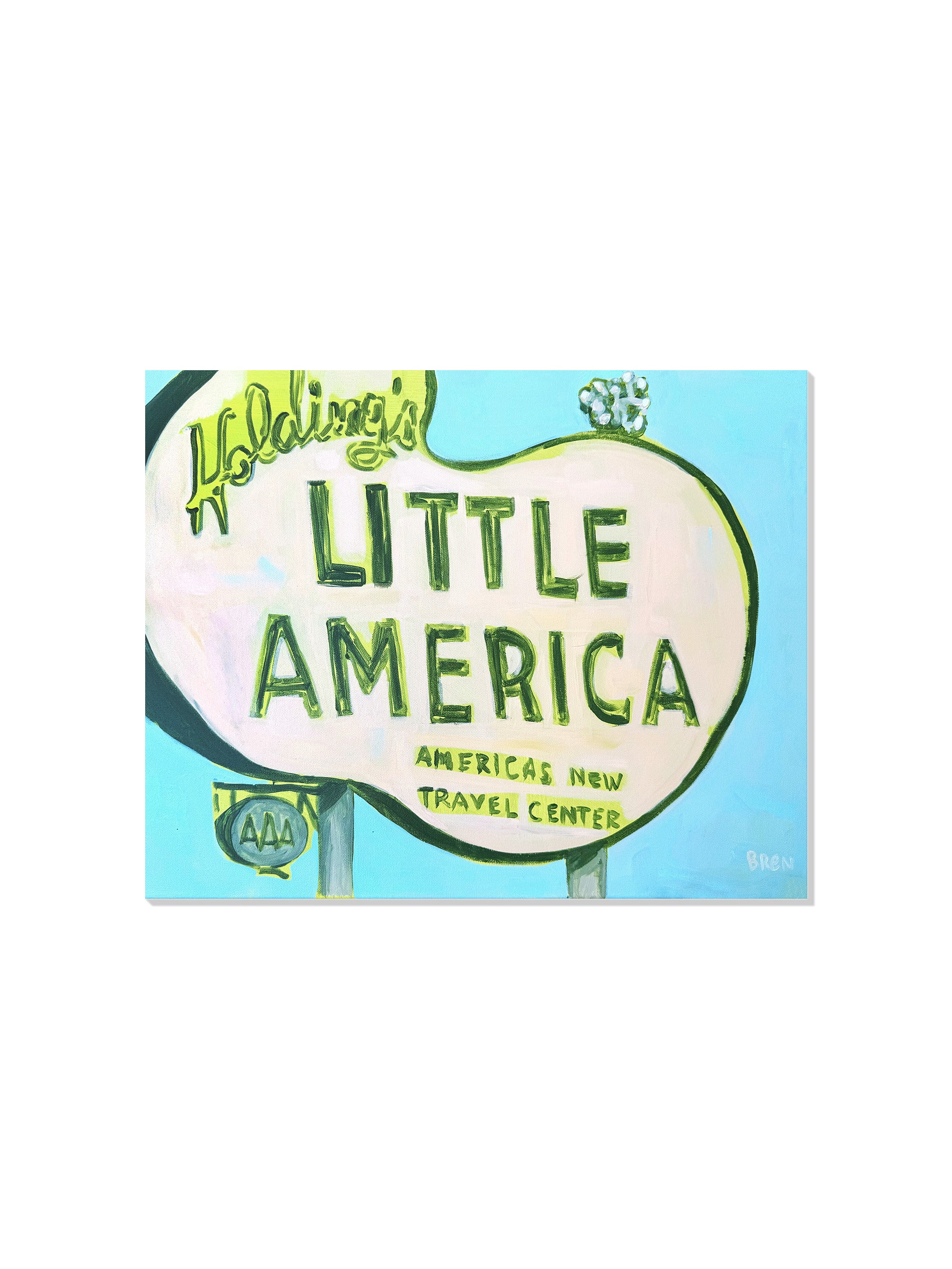 Little America - Scared of Moths - Unframed |frame=Unframed|