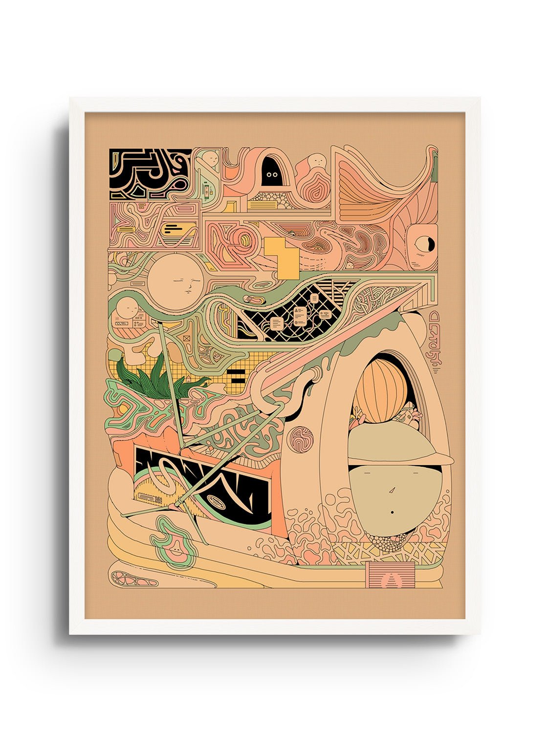 Ashoe - Ori Toor - East Side Studio - Art Prints