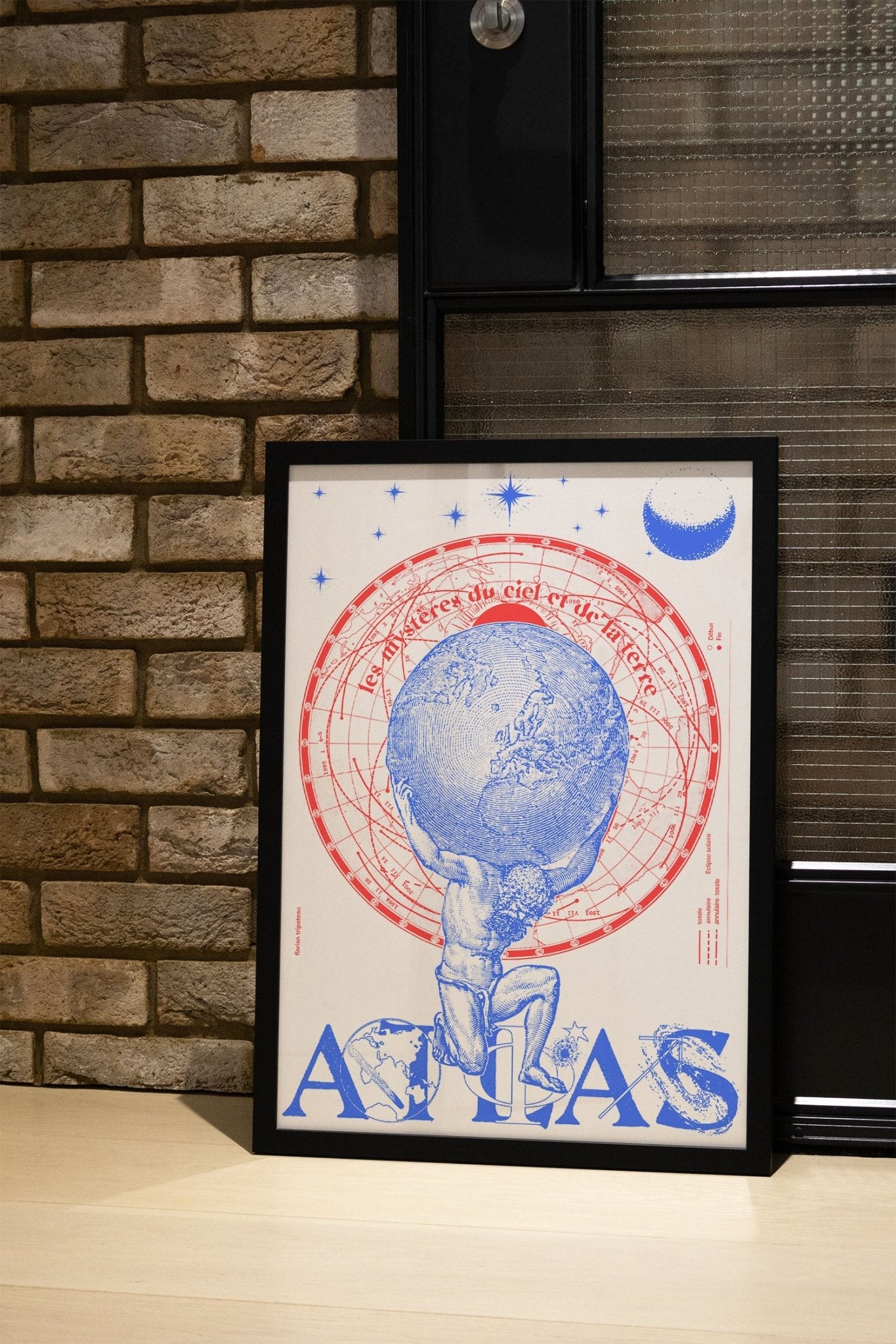 Atlas - Florian Tripoteau - East Side Studio - Art Prints