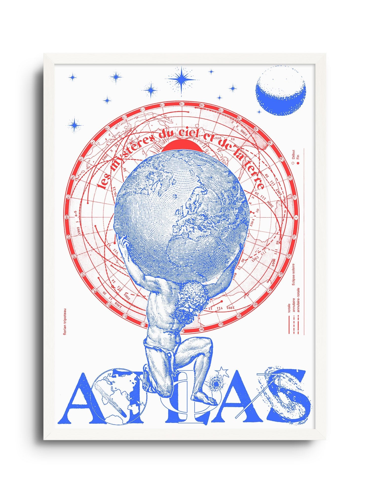 Atlas - Florian Tripoteau - East Side Studio - Art Prints