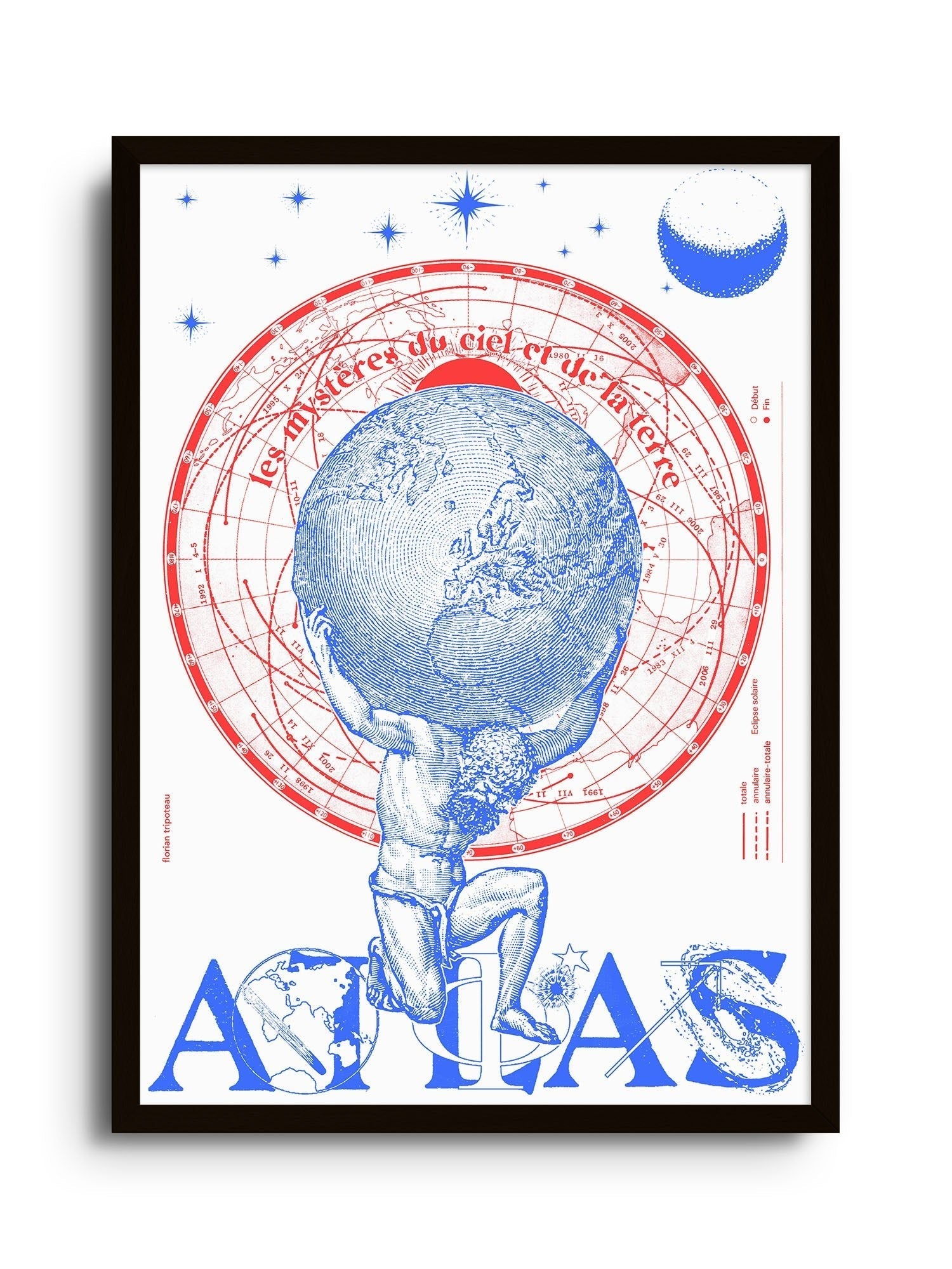 Atlas - Florian Tripoteau - East Side Studio - Art Prints