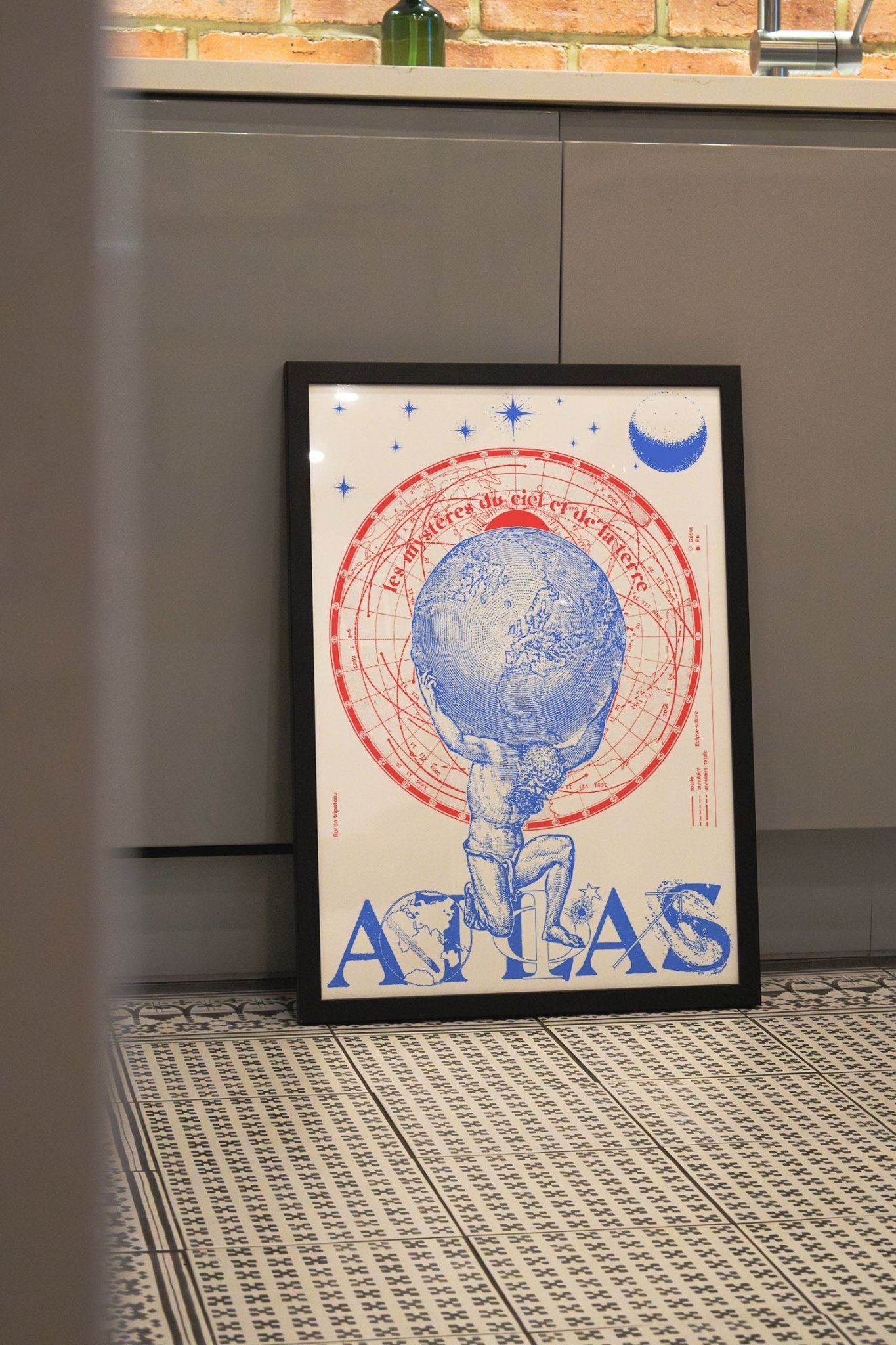 Atlas - Florian Tripoteau - East Side Studio - Art Prints