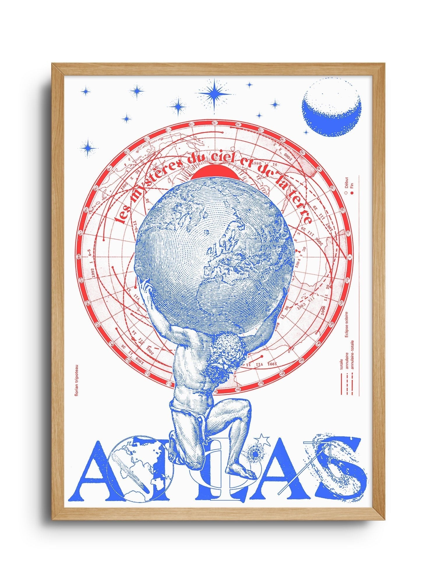 Atlas - Florian Tripoteau - East Side Studio - Art Prints