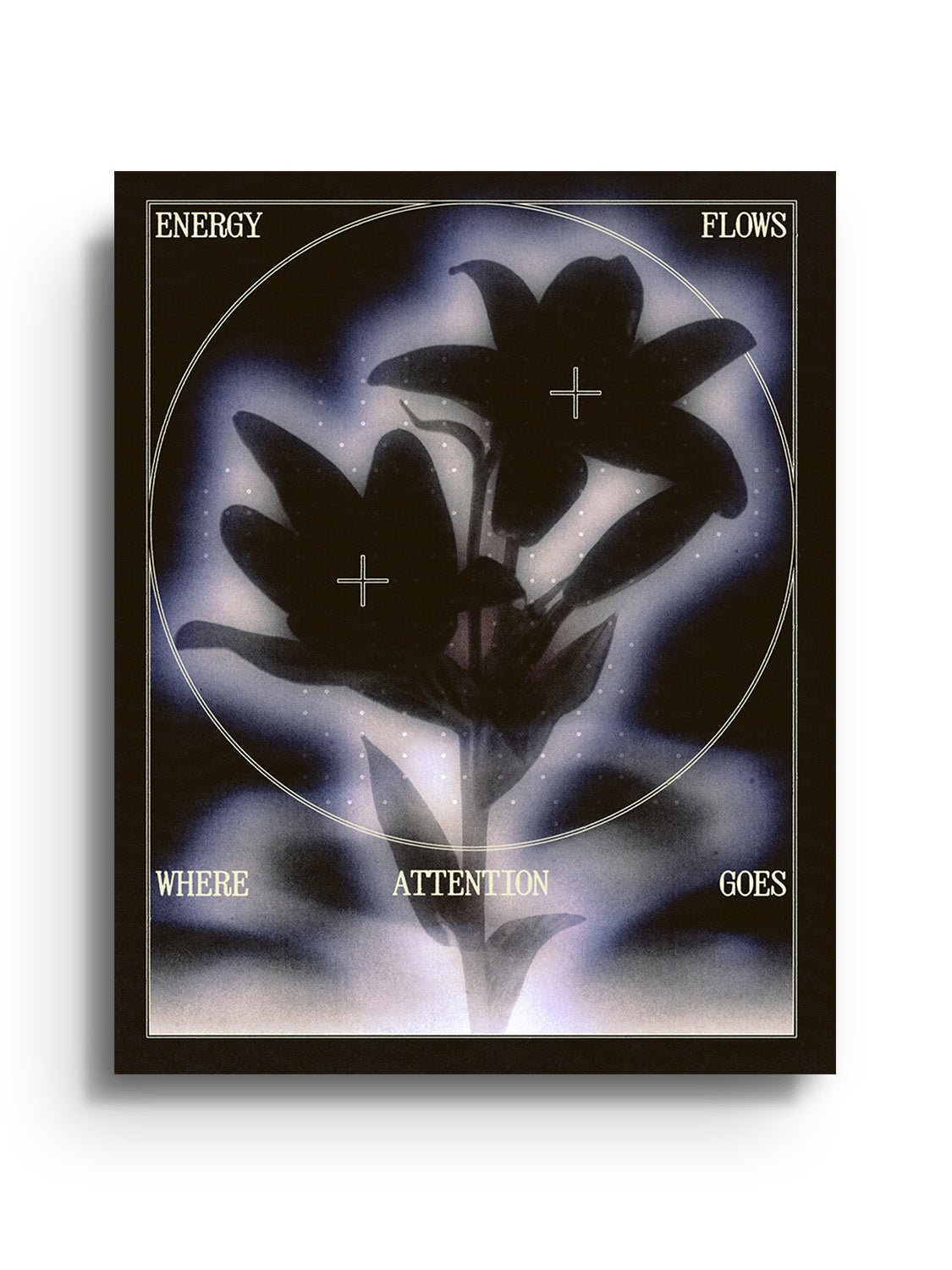 Attention to Energy - Obsidian - Epi.to.me - East Side Studio - Art Prints