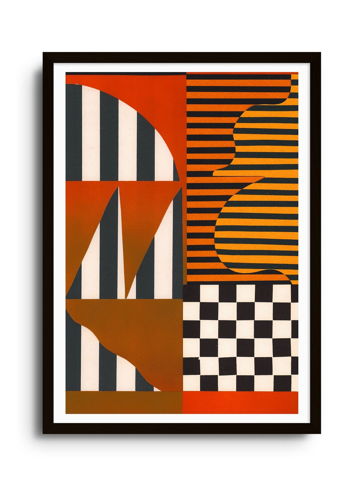 Geometric Abstract Art Print - Australis by Rikki Hewitt | East Side ...