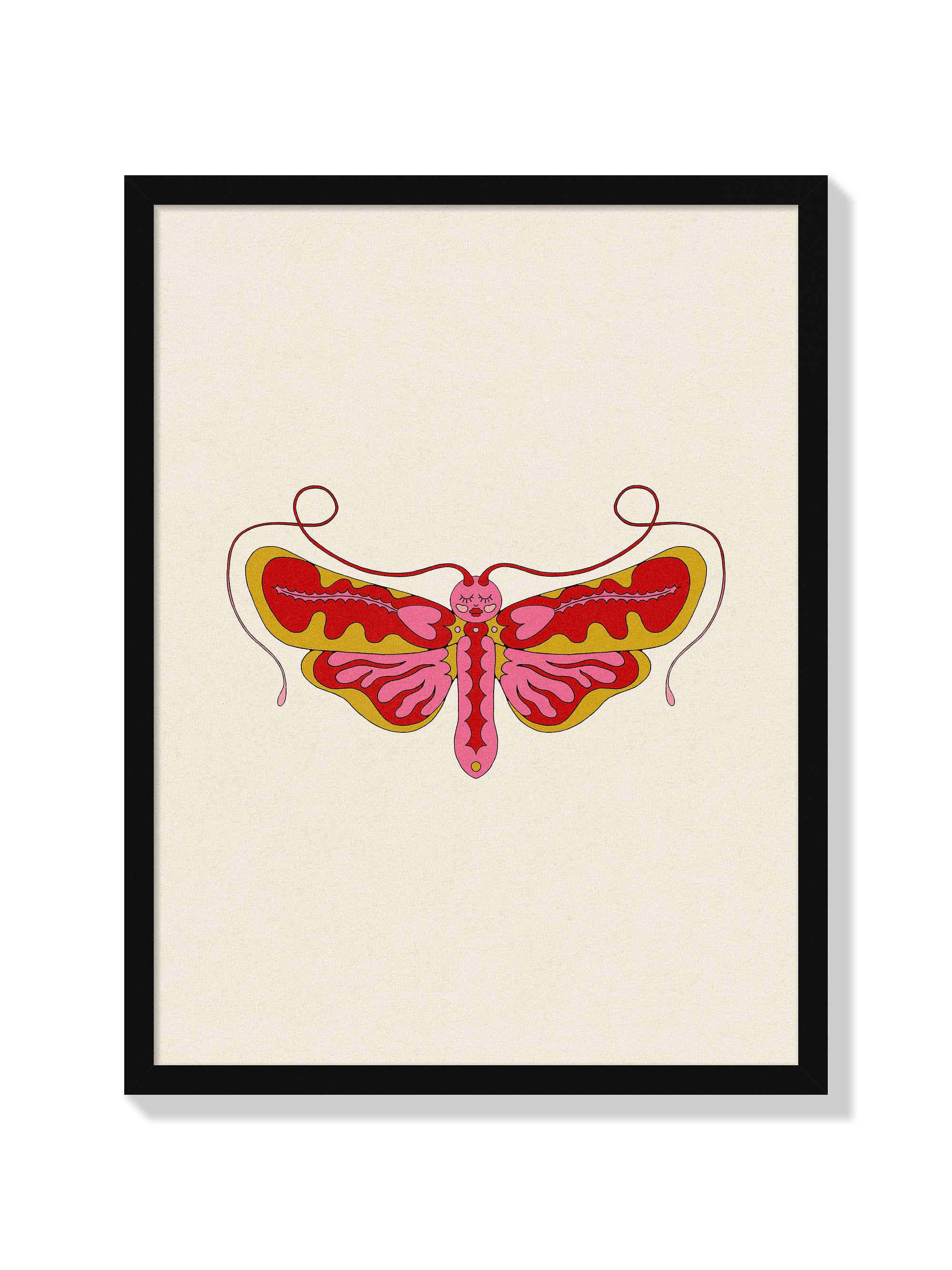ZYGAENA FAUSTA - Maria Barrera - Black Frame |frame=Black Frame|