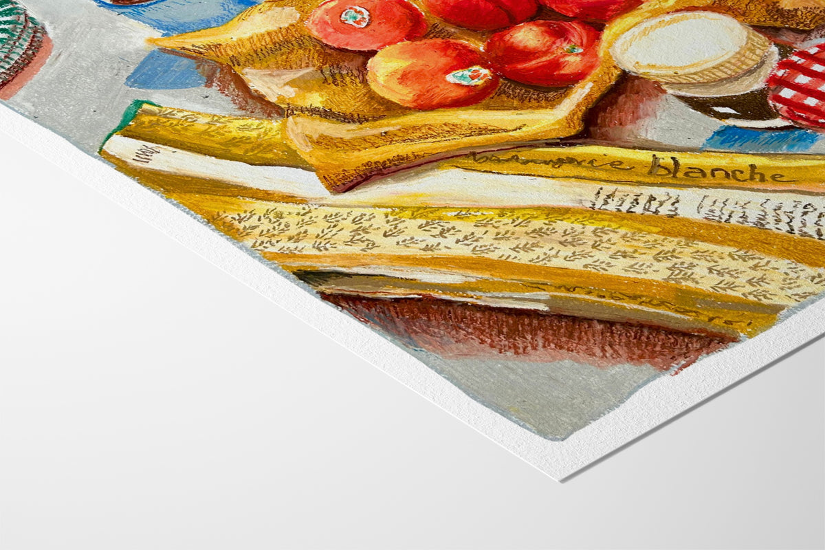 Breakfast Nectarines - Emma Louise - Hahnemuhle German Etching 310gsm |type=paper|