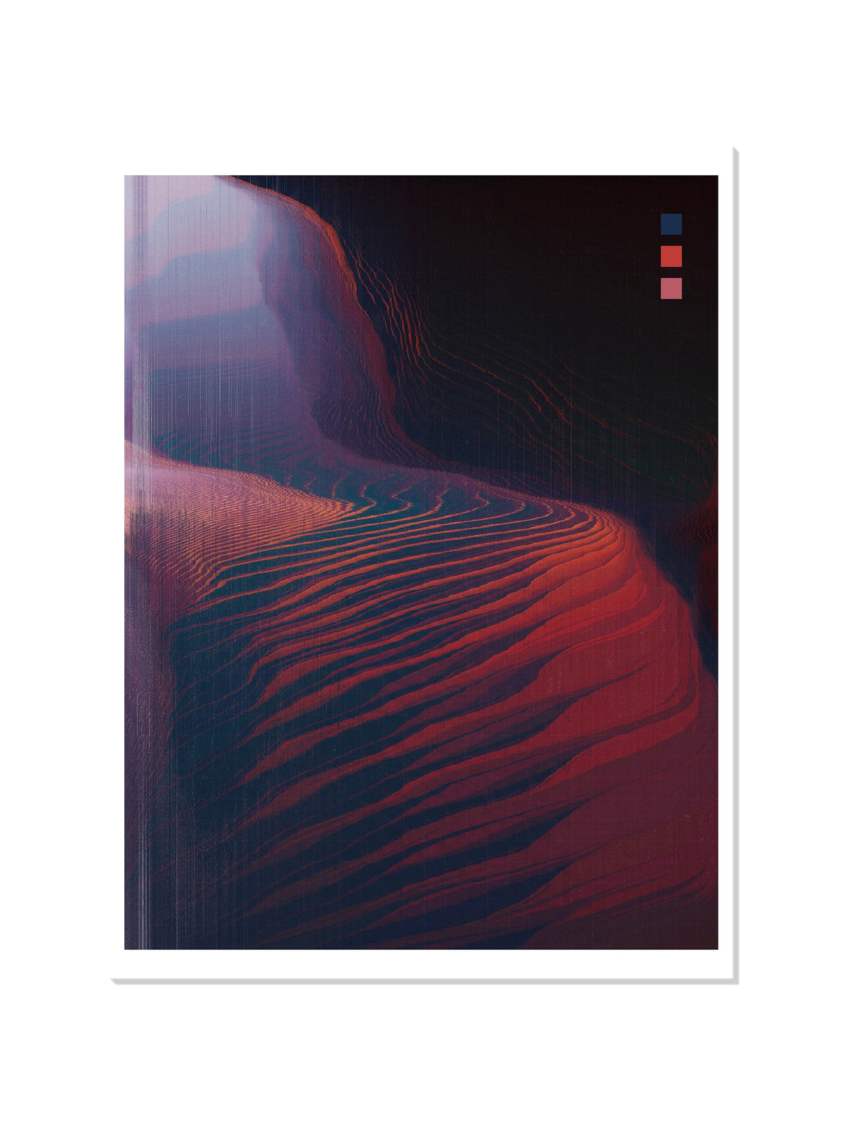 Flow State | Glitch 26.1003 - Aaron Borchardt - Unframed |frame=Unframed|