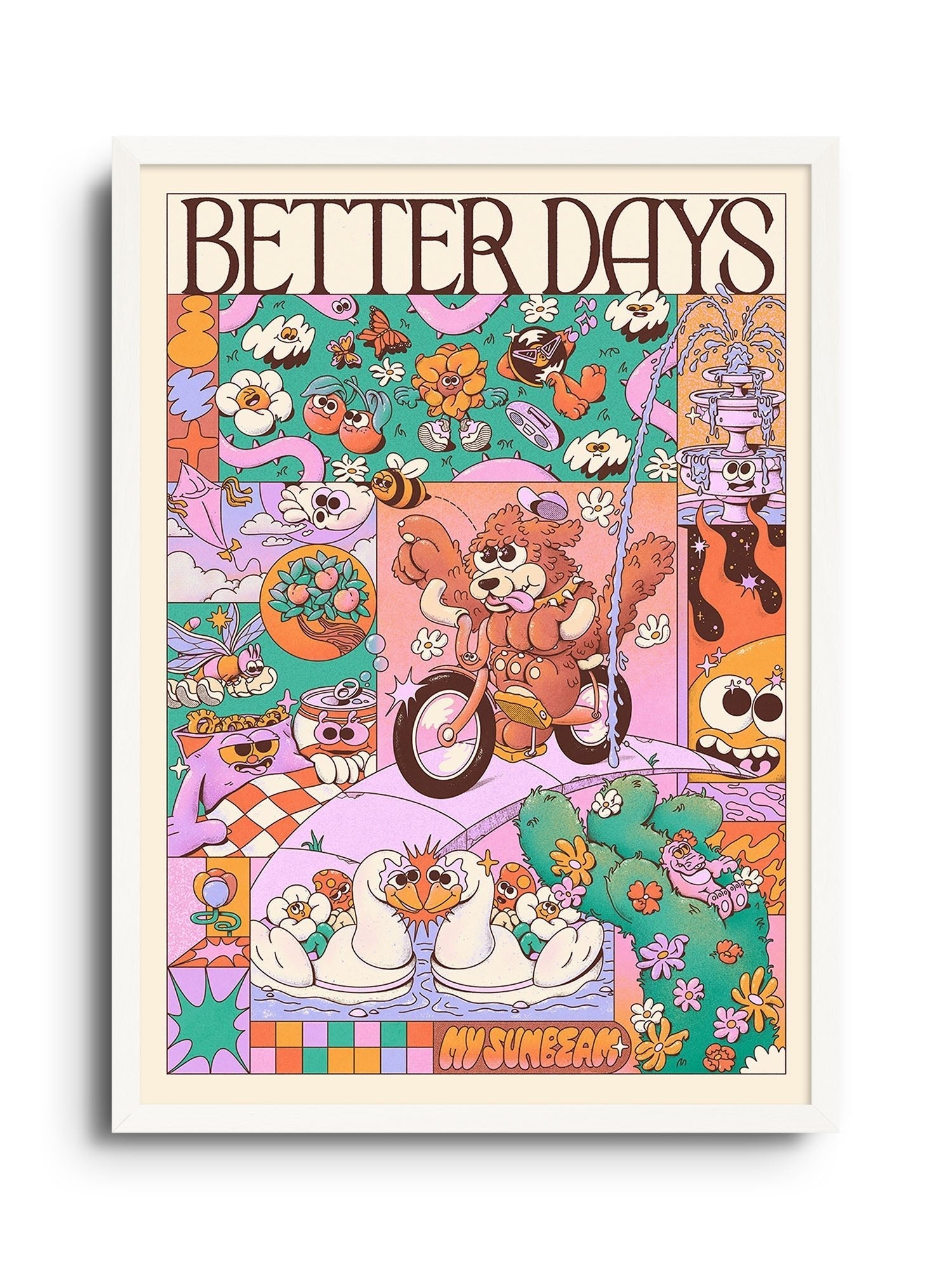 Better Days - My Sunbeam - Limited Edition - East Side Studio - Art Prints