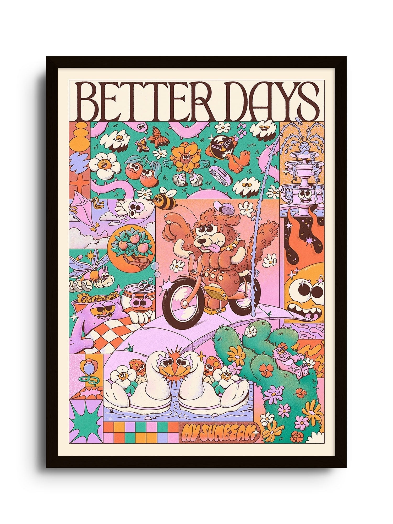 Better Days - My Sunbeam - Limited Edition - East Side Studio - Art Prints