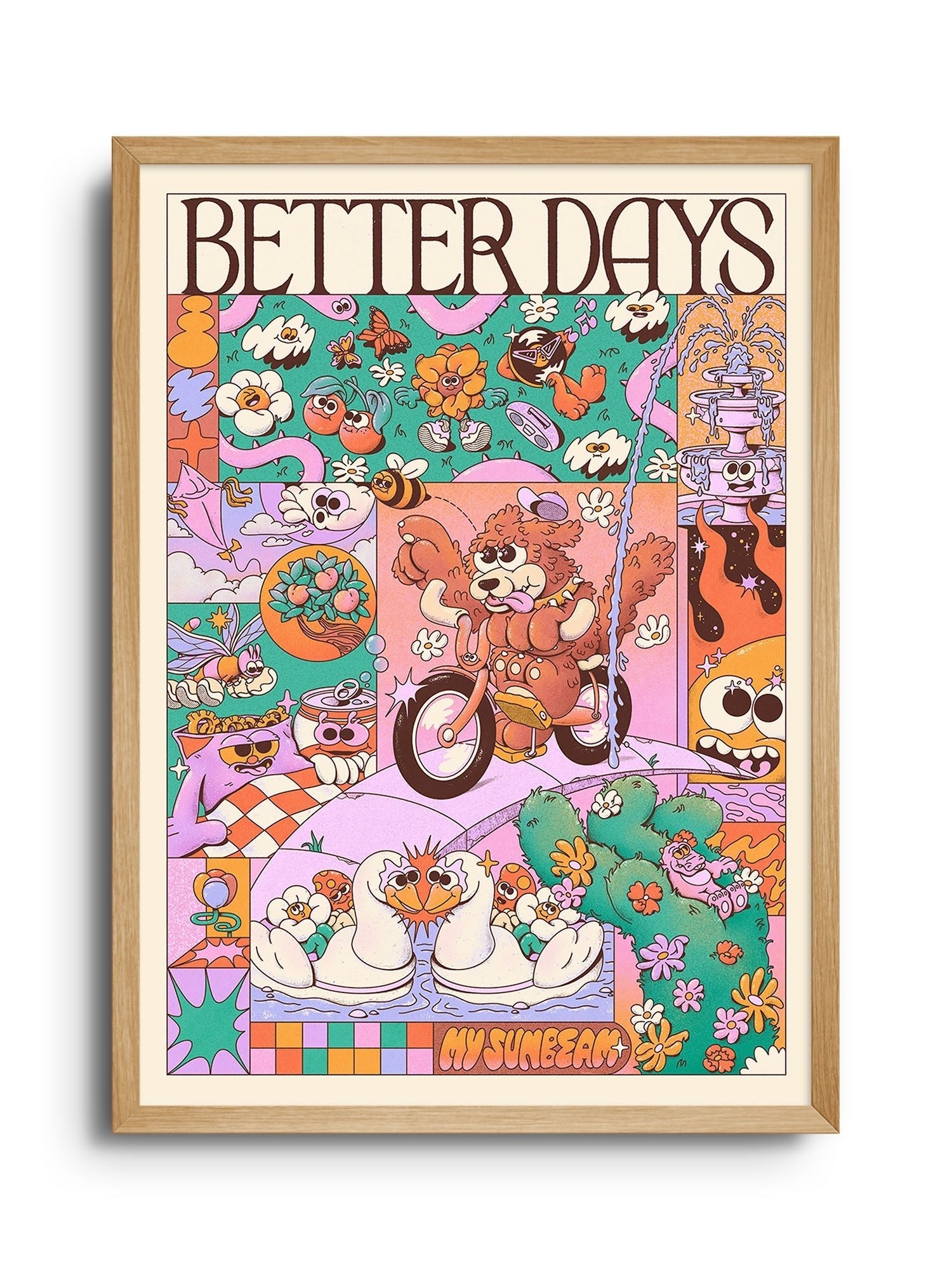 Better Days - My Sunbeam - Limited Edition - East Side Studio - Art Prints