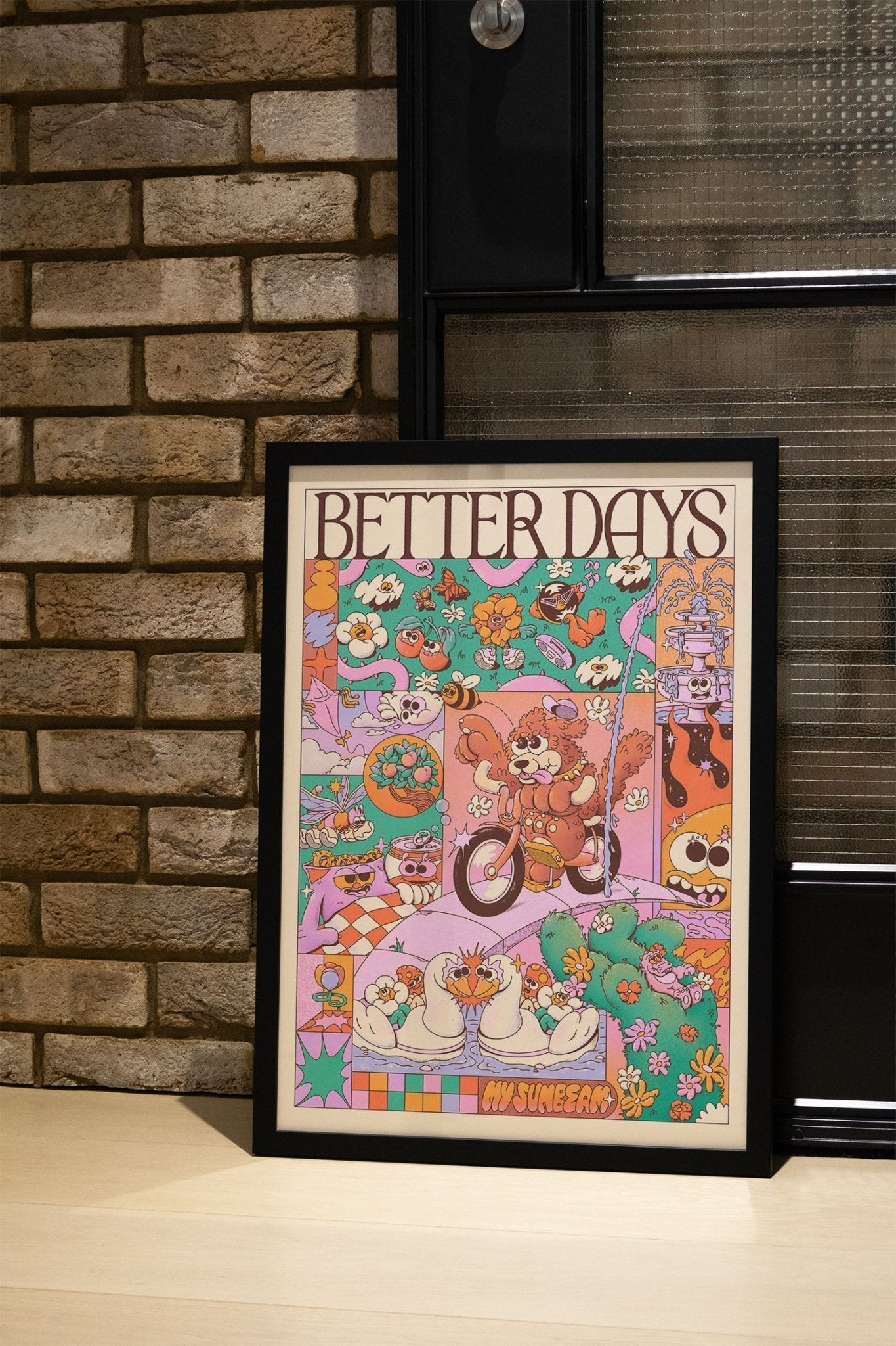 Better Days - My Sunbeam - Limited Edition - East Side Studio - Art Prints