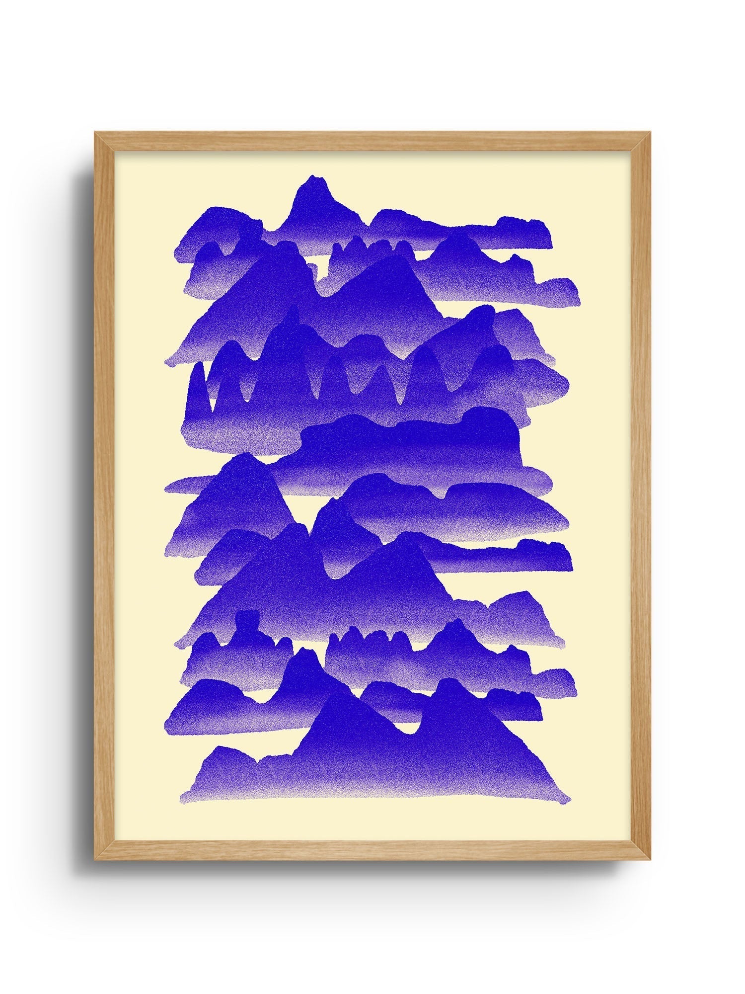 Blue Mountains - Fergus Hannant - East Side Studio - Art Prints