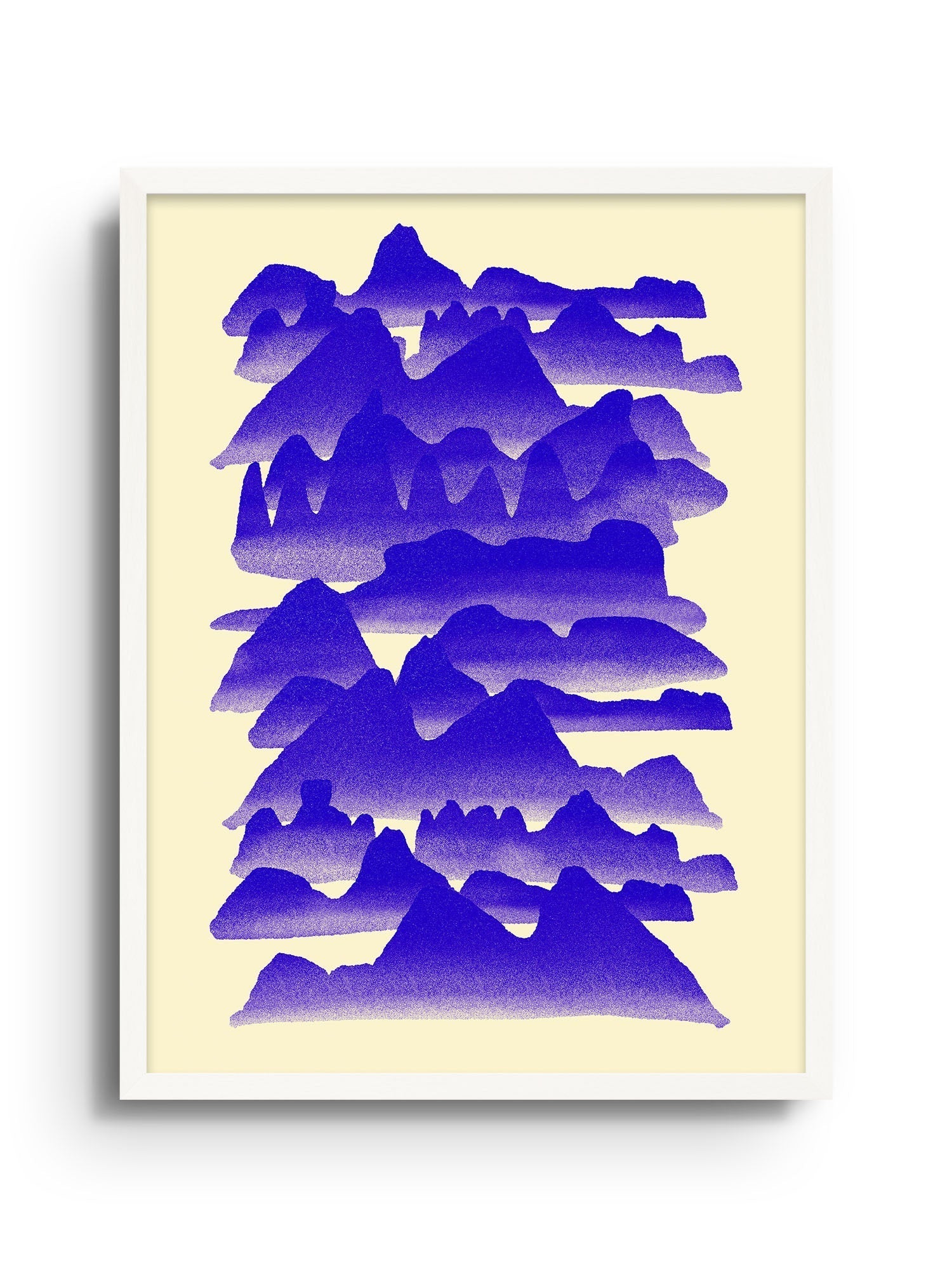 Blue Mountains - Fergus Hannant - East Side Studio - Art Prints