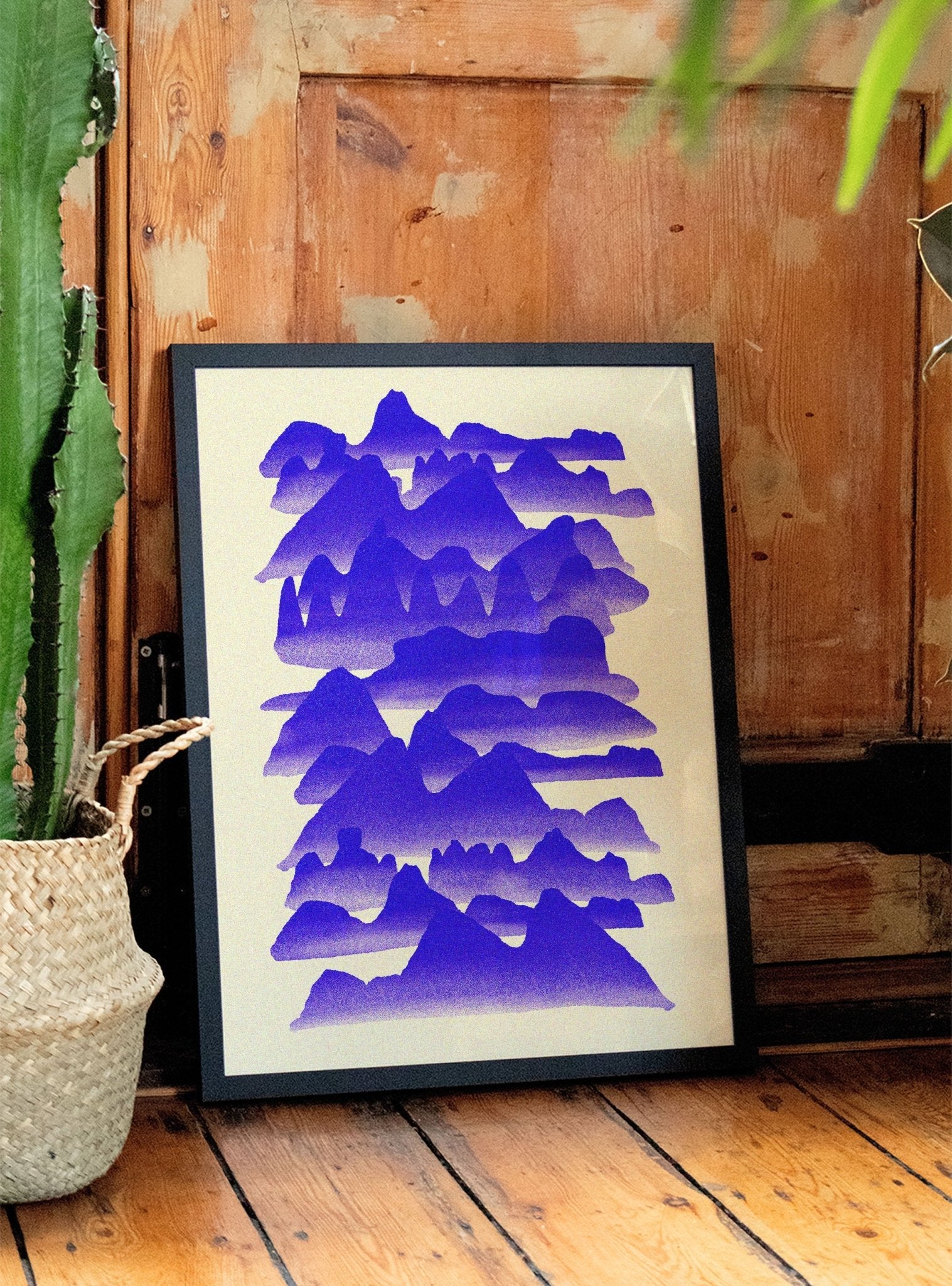 Blue Mountains - Fergus Hannant - East Side Studio - Art Prints