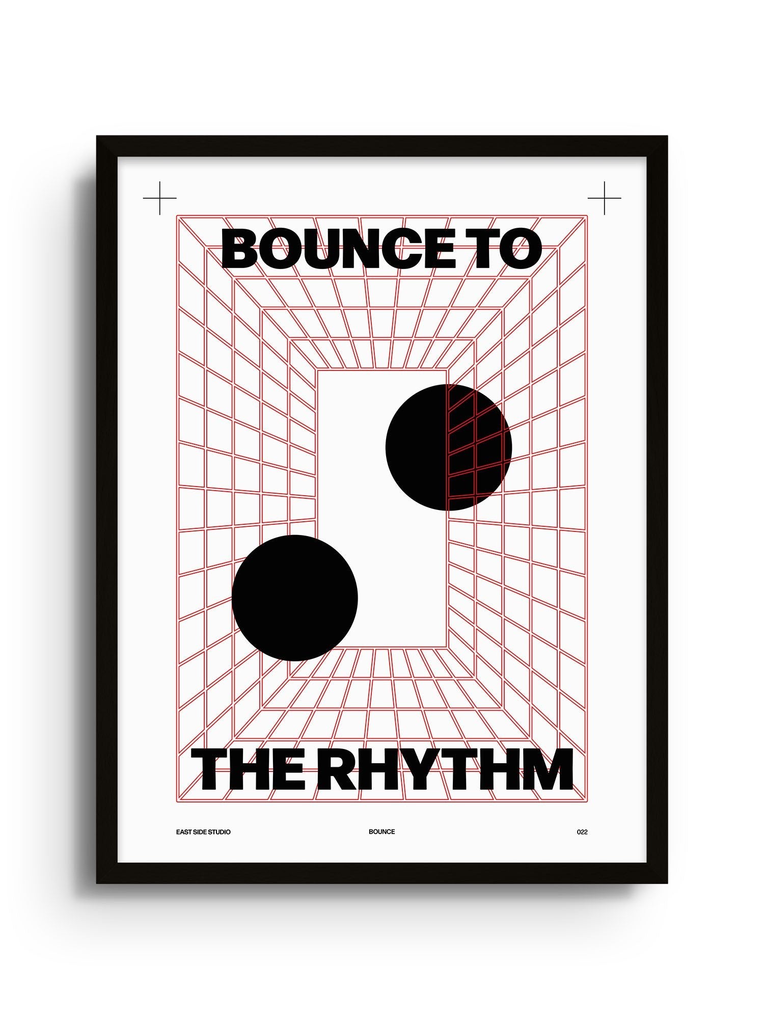 Bounce To The Rhythm - East Side Studio - Art Prints