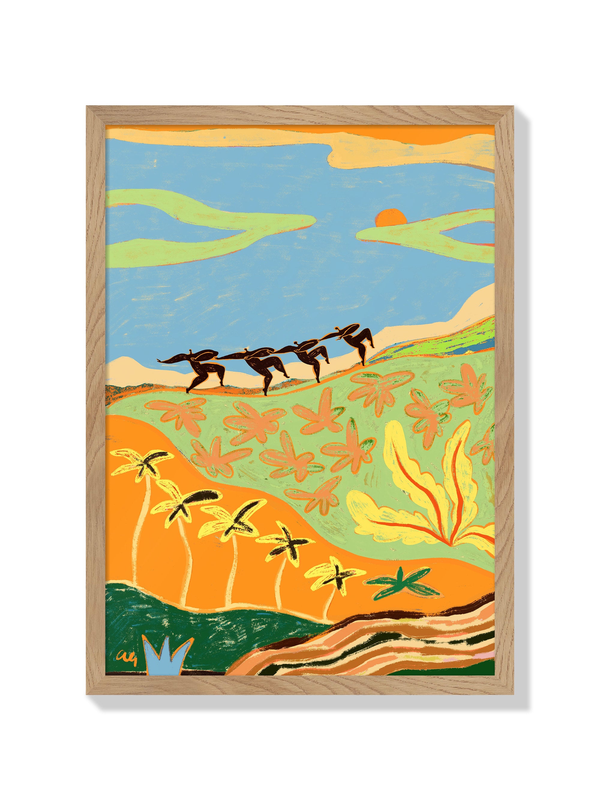Shared Rhythm - Arty Guava - Natural Frame |frame=Natural Frame|