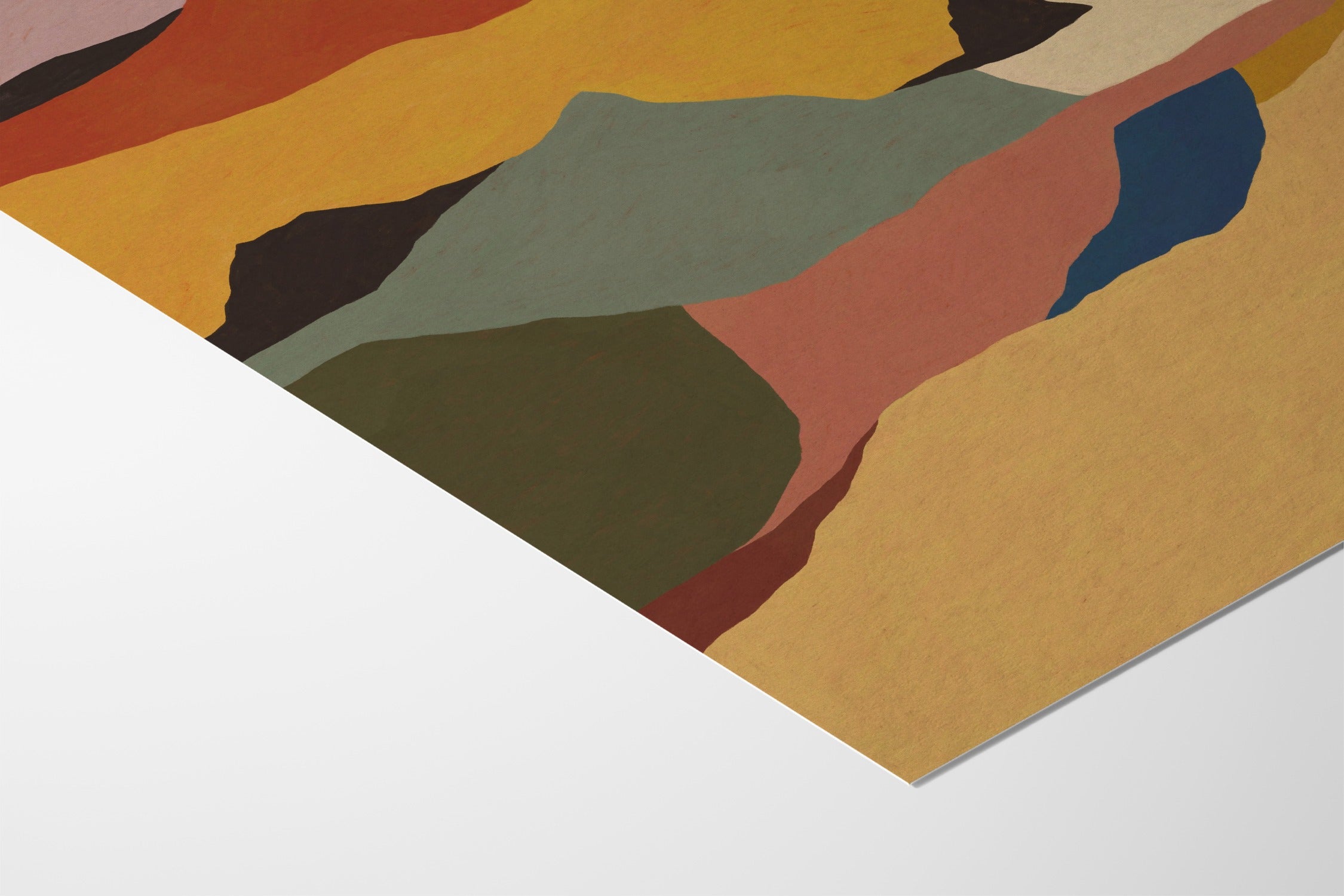 Abstract Landscape With Stars - Sophie Deller - Fine Art Paper 200gsm |type=lifestyle|
