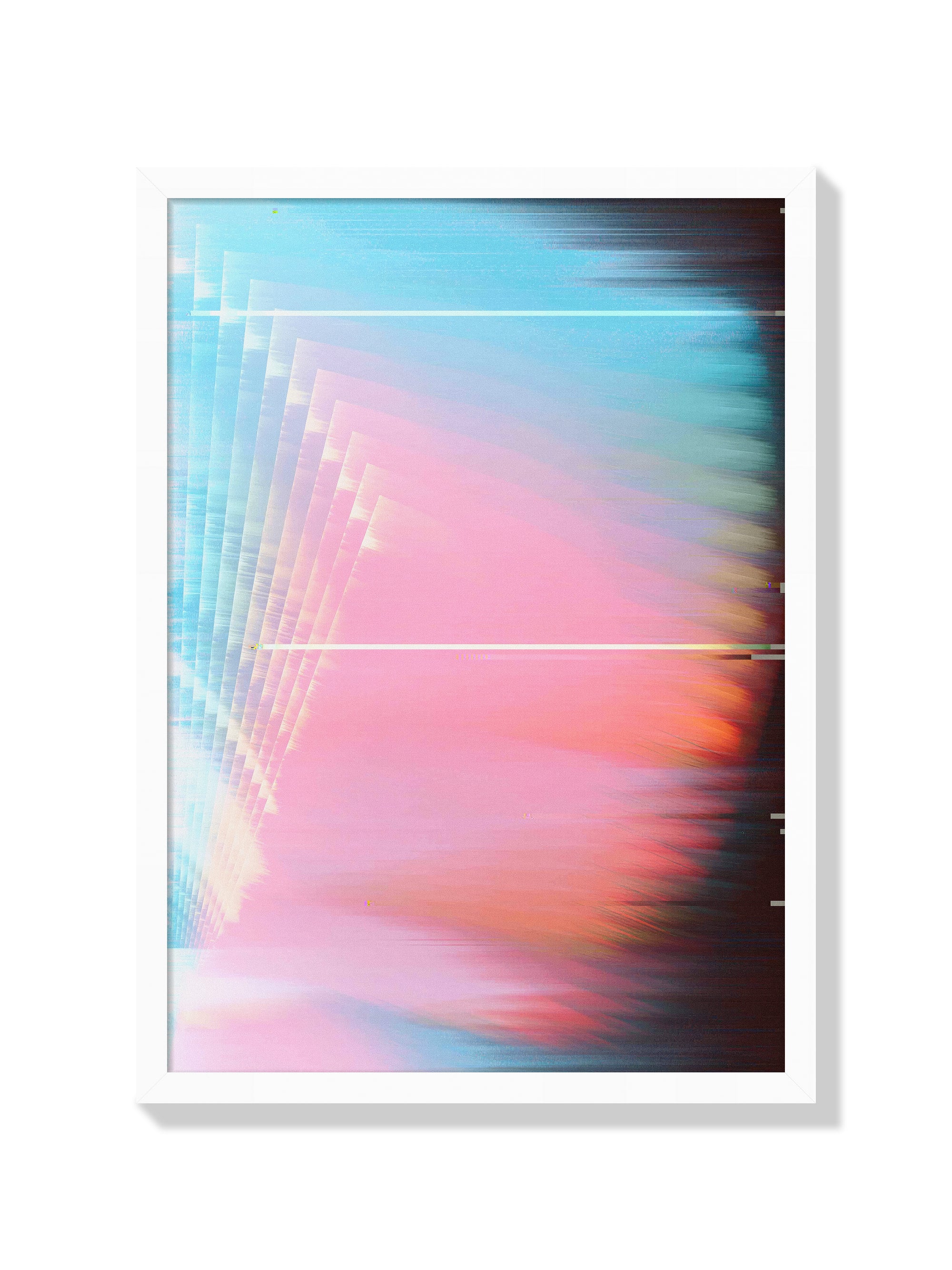 Entropy In Motion | Glitch 26.704.1 - Aaron Borchardt - White Frame |frame=White Frame|